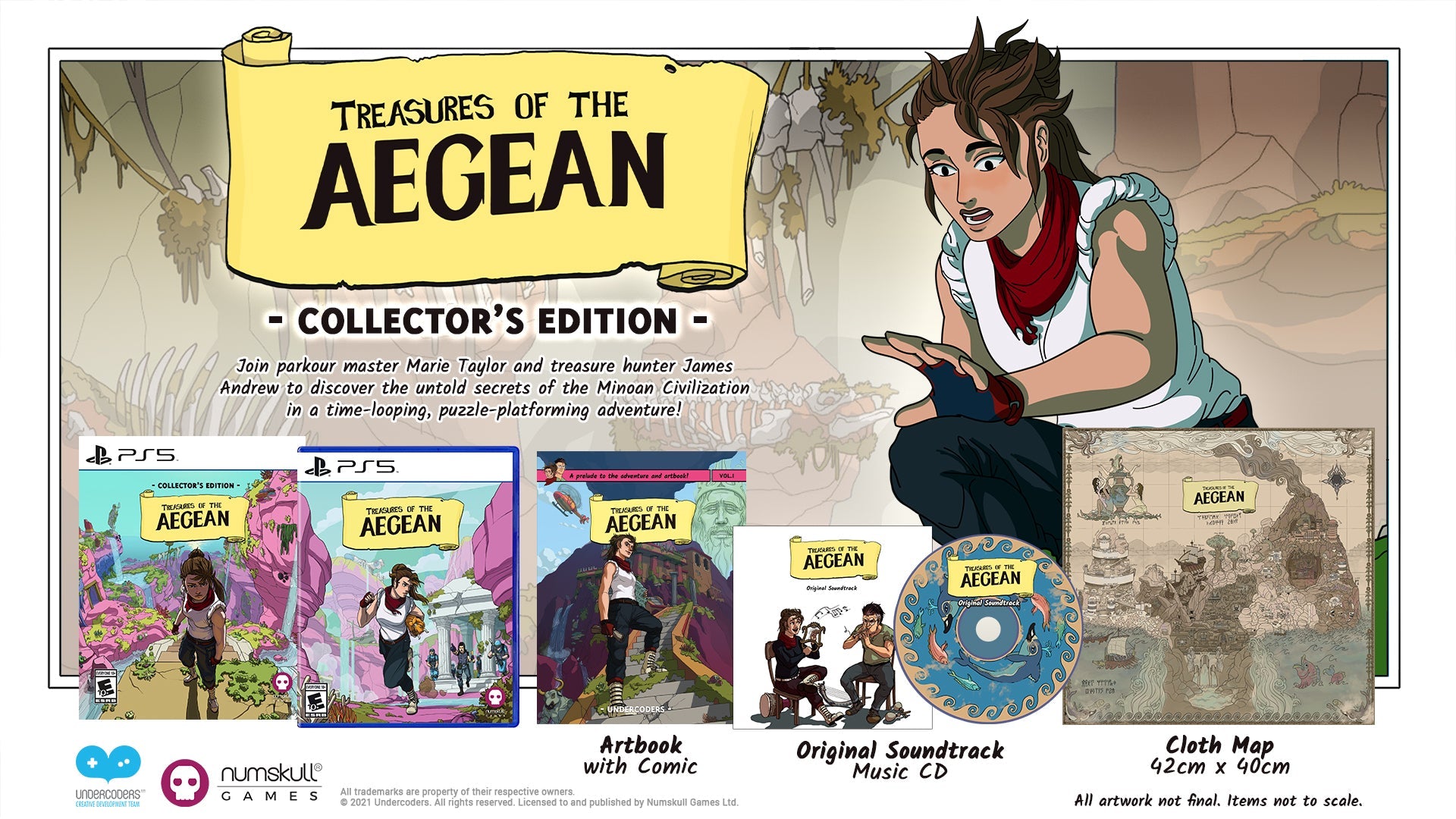 Limited Run Games Treasures of the Aegean Collector