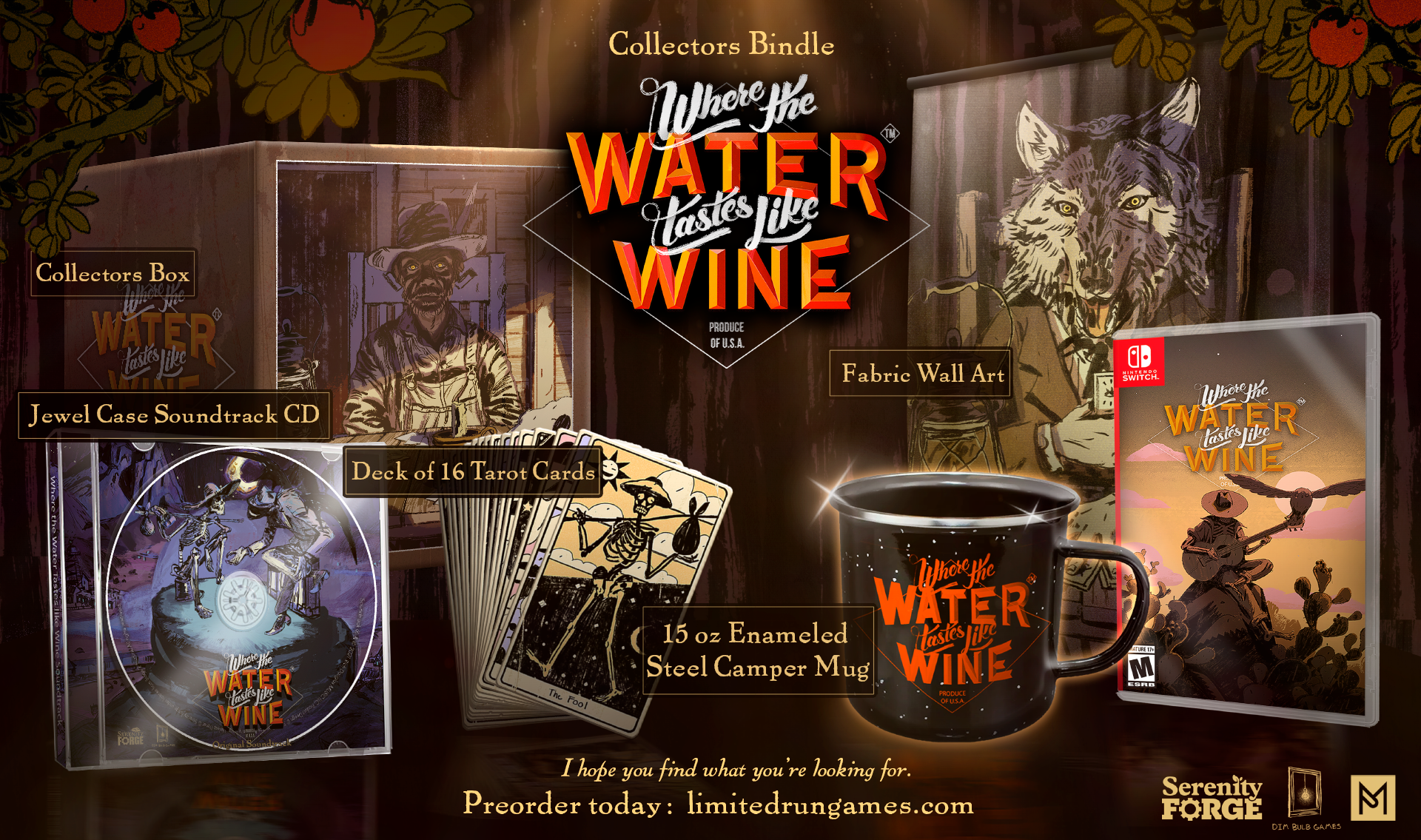 Limited Run Games Where The Water Tastes Like Wine - Collector