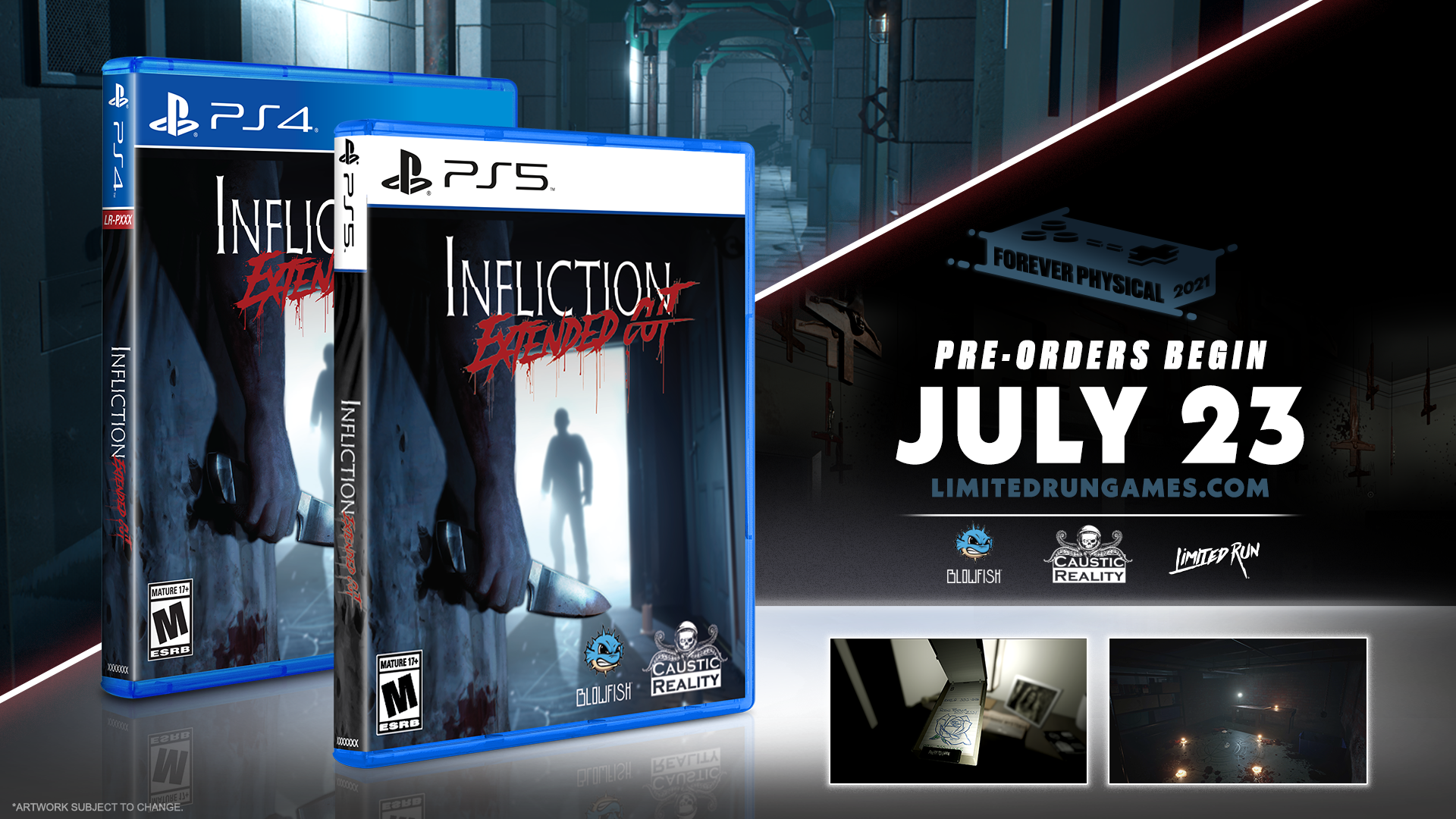 Limited Run Games PS5 Limited Run #9: Infliction: Extended Cut