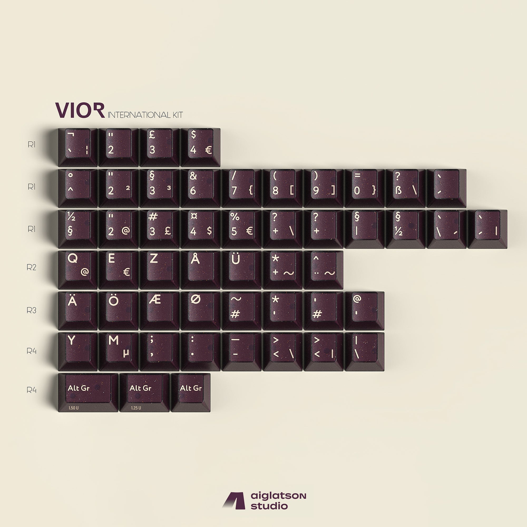 KBDfans Custom Keyboard PBTfans Vior