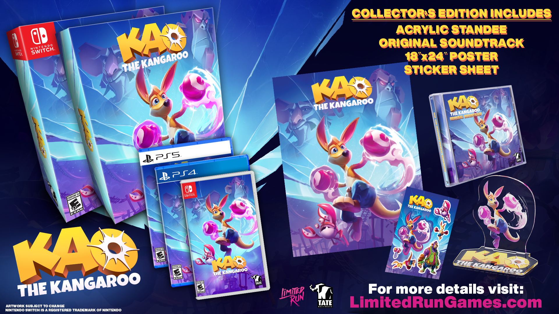 Limited Run Games Kao the Kangaroo Collector