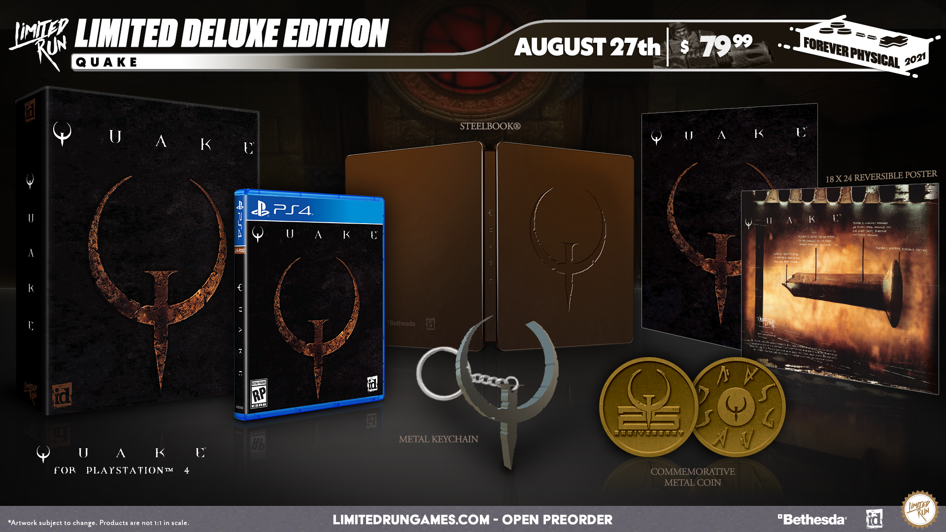 Limited Run Games Limited Run #419: Quake Deluxe Edition (PS4)