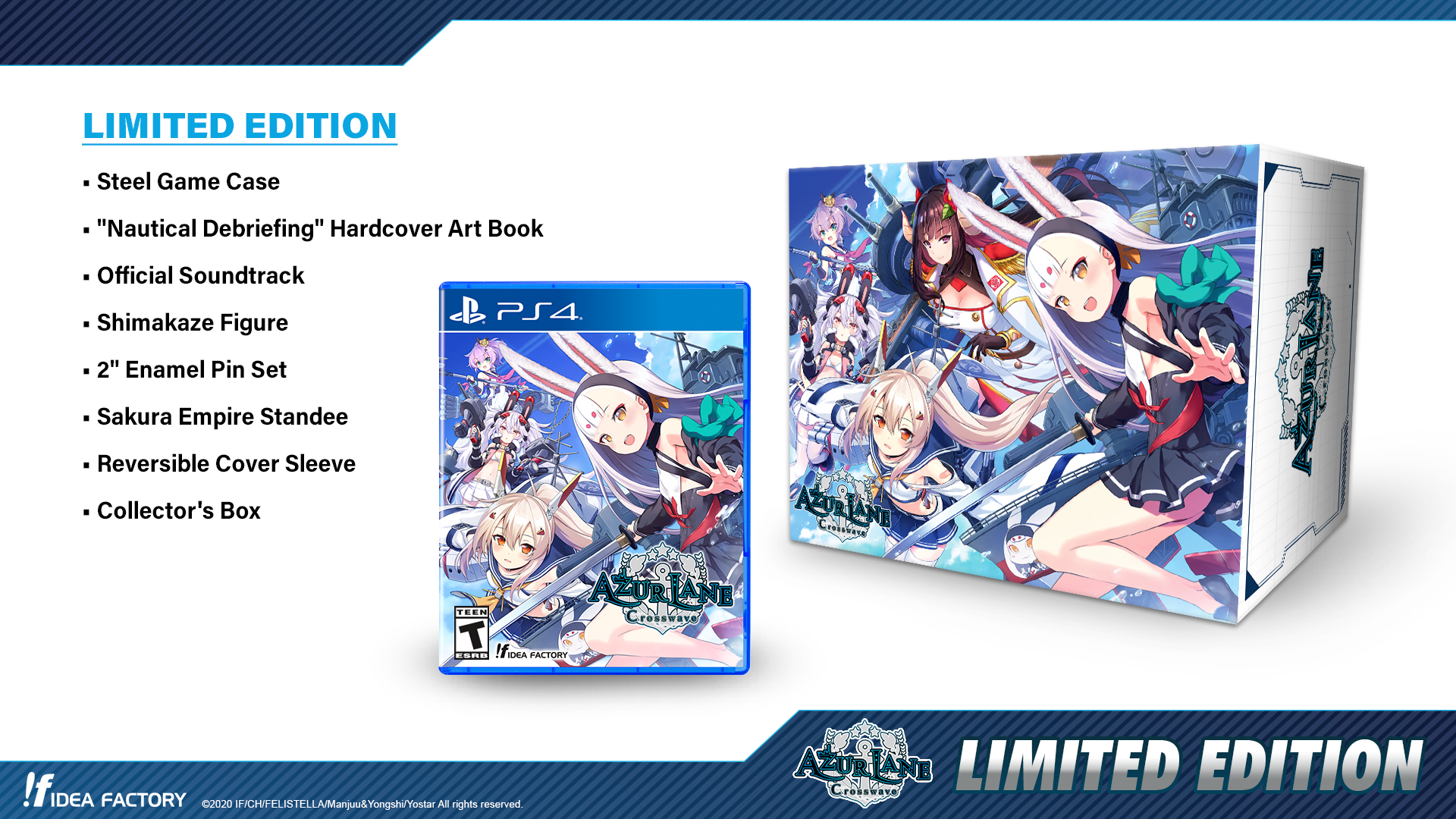 Limited Run Games Azur Lane: Crosswave Limited Edition (PS4)