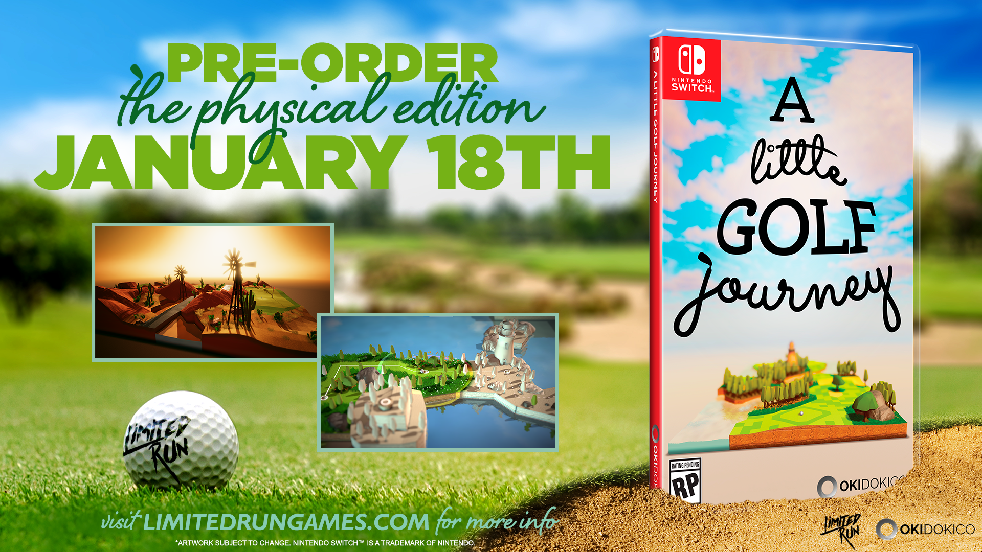 Limited Run Games A Little Golf Journey (Switch)