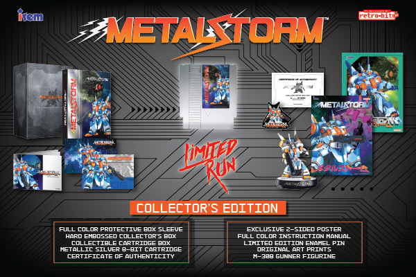 Limited Run Games Metal Storm Collector