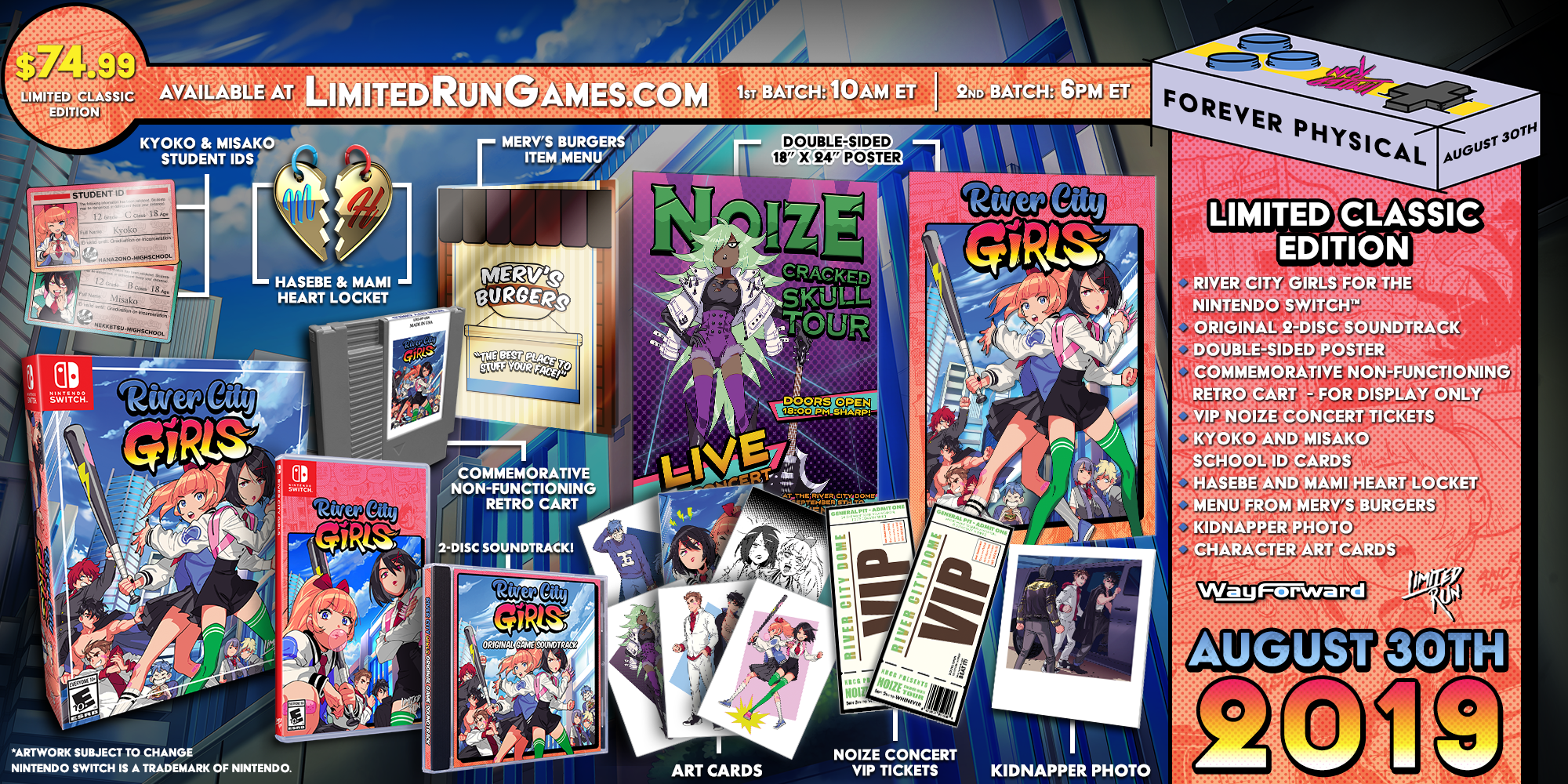 Limited Run Games Switch Limited Run #45: River City Girls Classic Edition