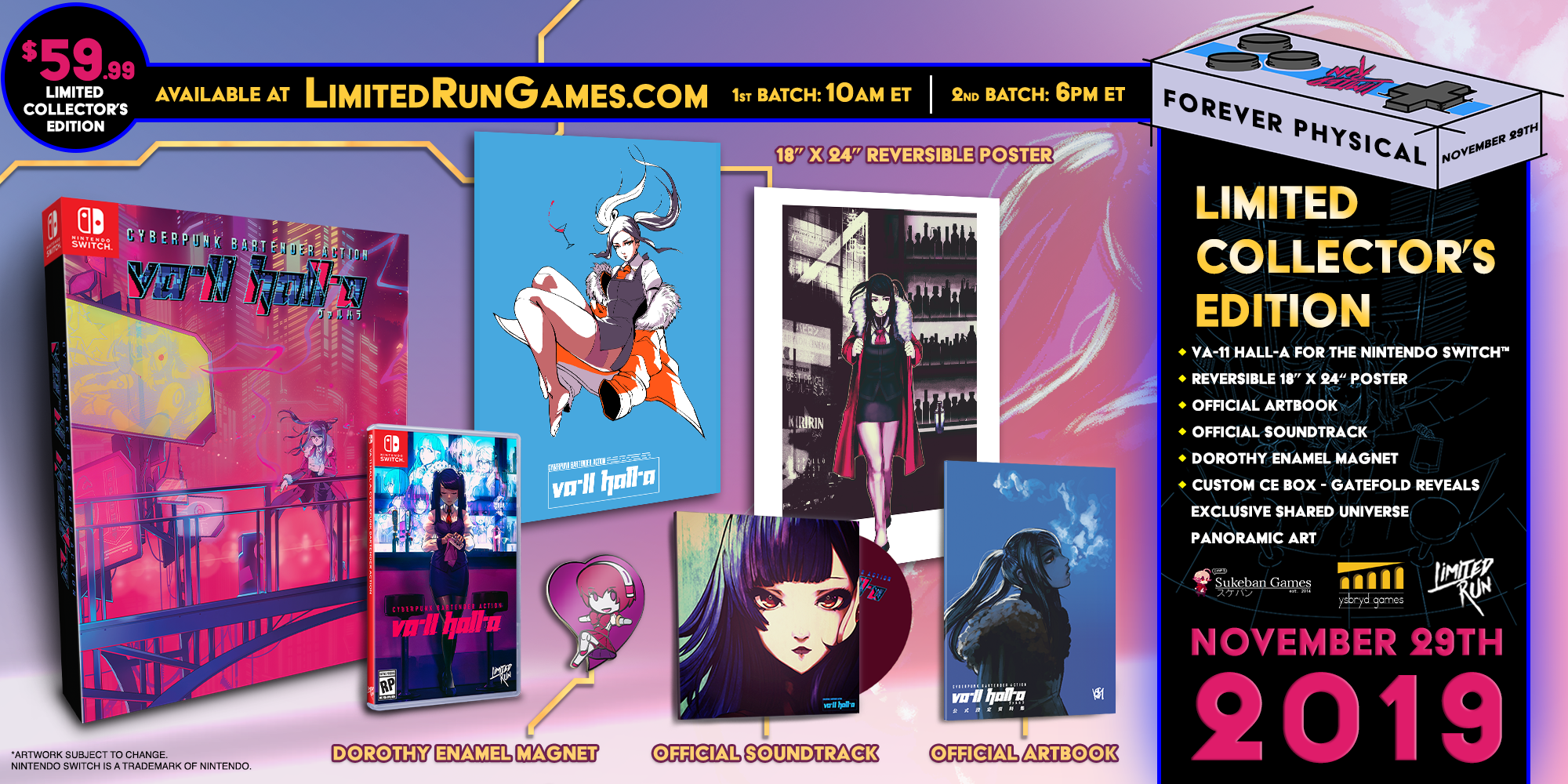 Limited Run Games Switch Limited Run #53: VA-11 HALL-A Collector