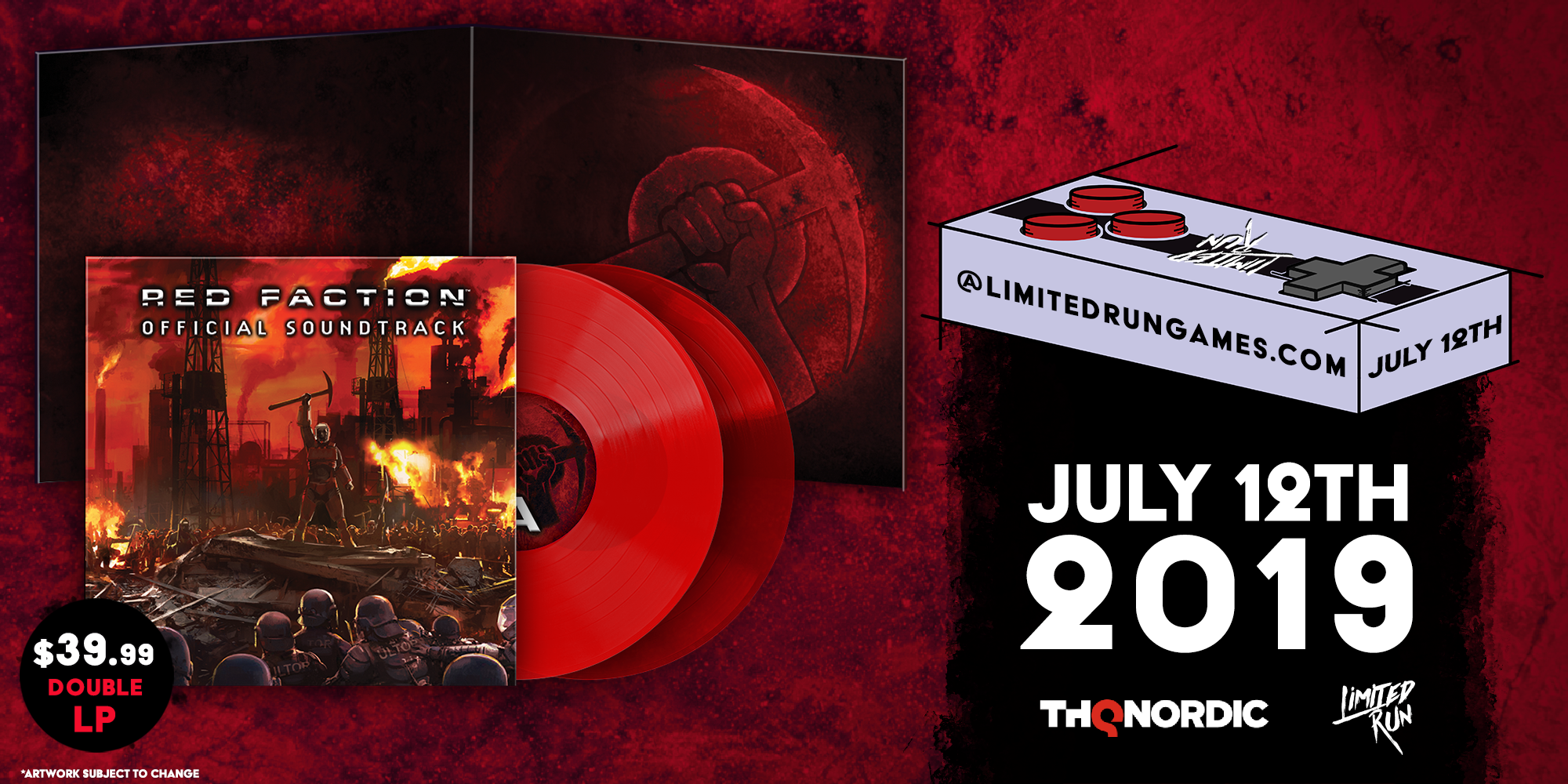 Limited Run Games Red Faction - 2LP Vinyl Soundtrack