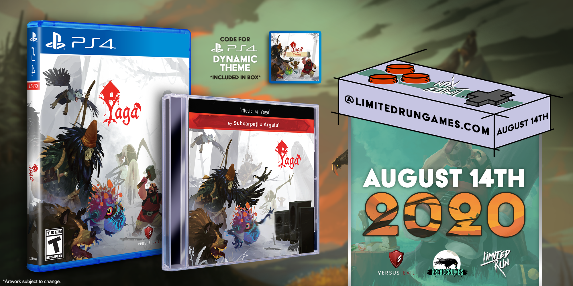 Limited Run Games Limited Run #357: Yaga OST Bundle (PS4)