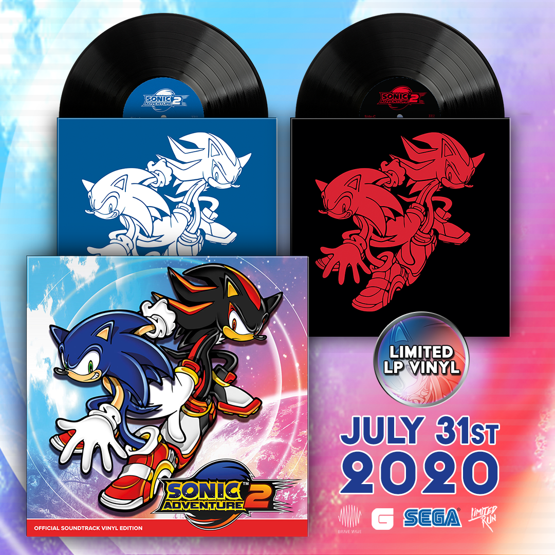 Limited Run Games Sonic Adventure 2 - 2LP Vinyl Soundtrack