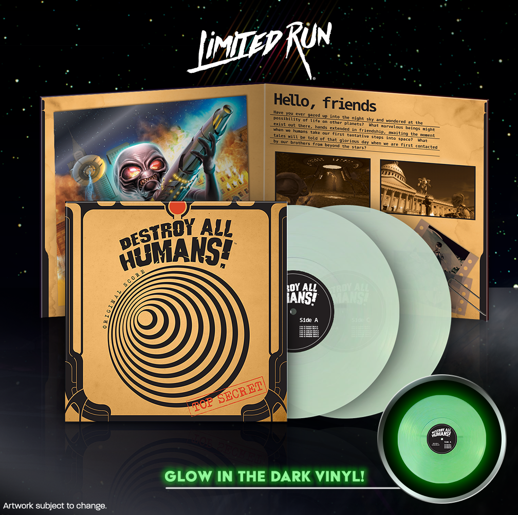 Limited Run Games Destroy All Humans! - 2LP Vinyl Soundtrack