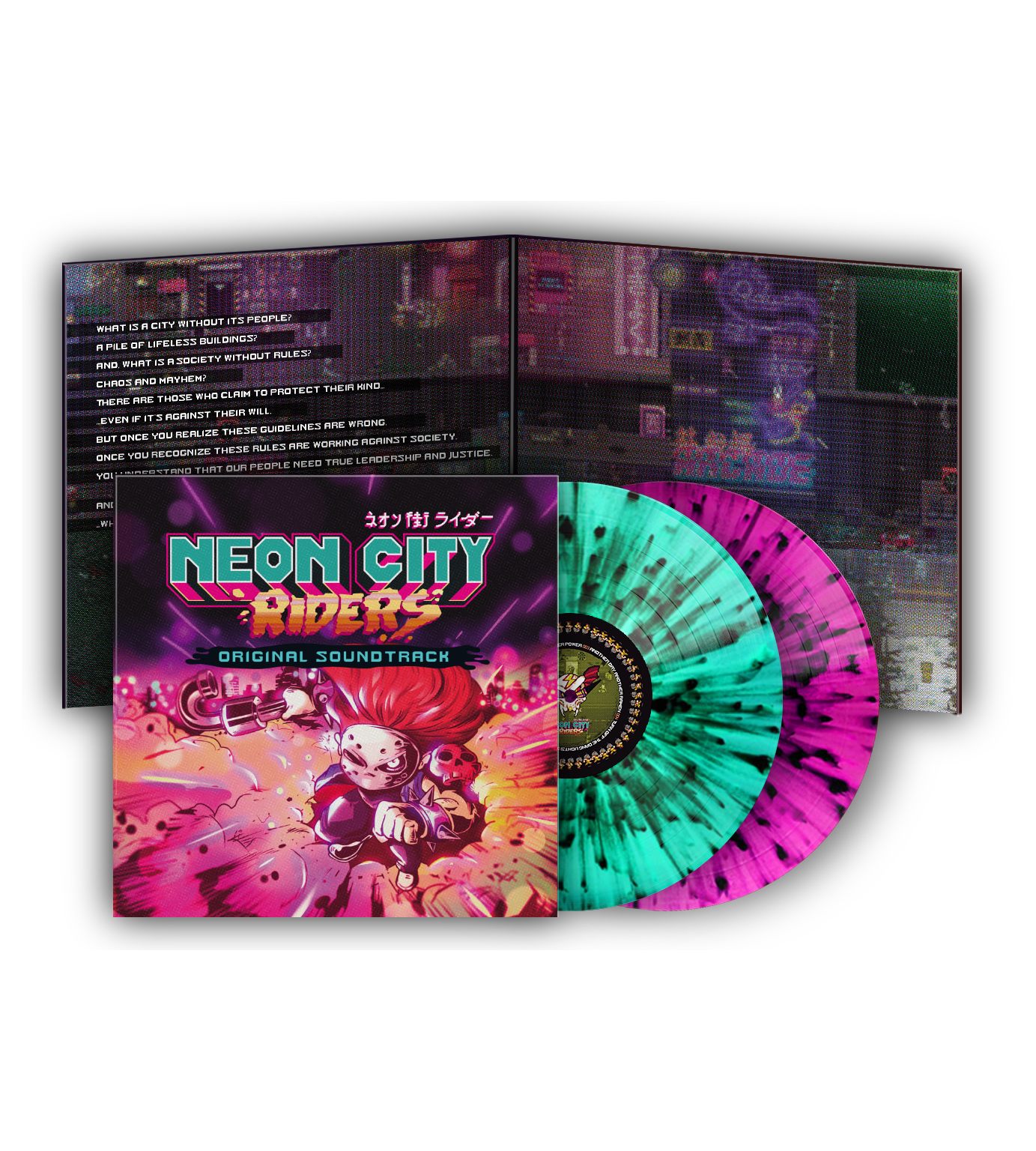 Limited Run Games Neon City Riders - 2LP Vinyl Soundtrack