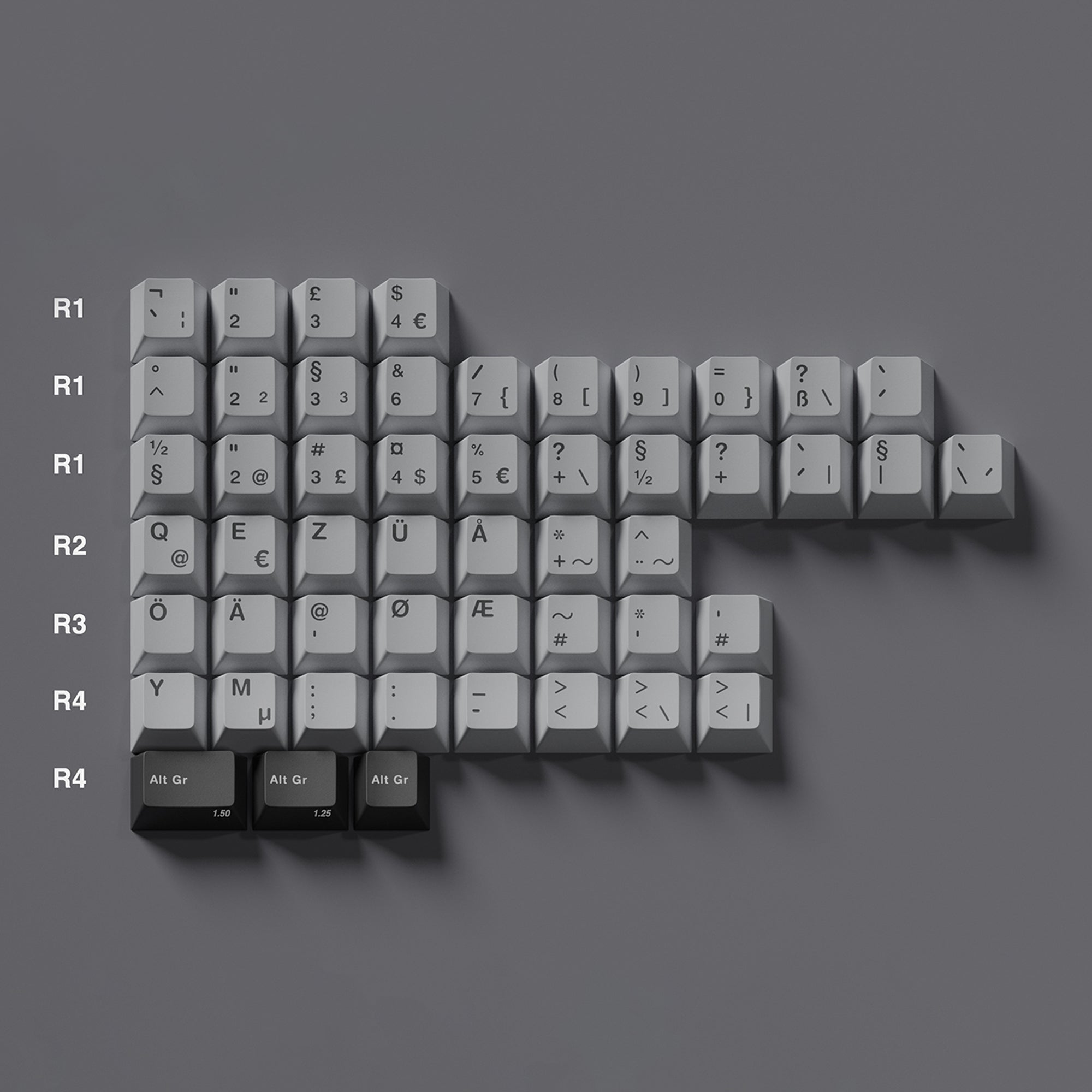 KBDfans Custom Keyboard GMK Mercury