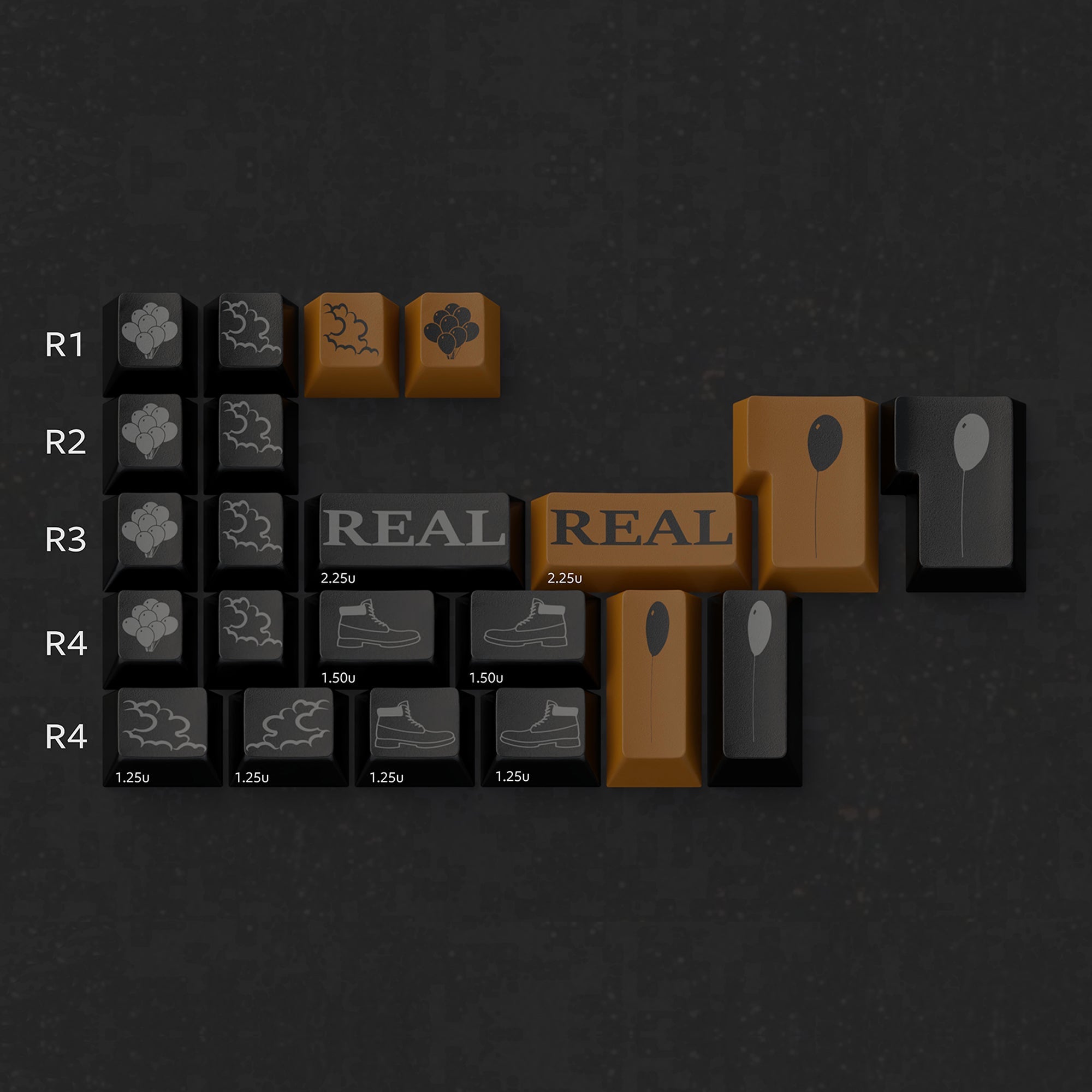 KBDfans Custom Keyboard ePBT Real