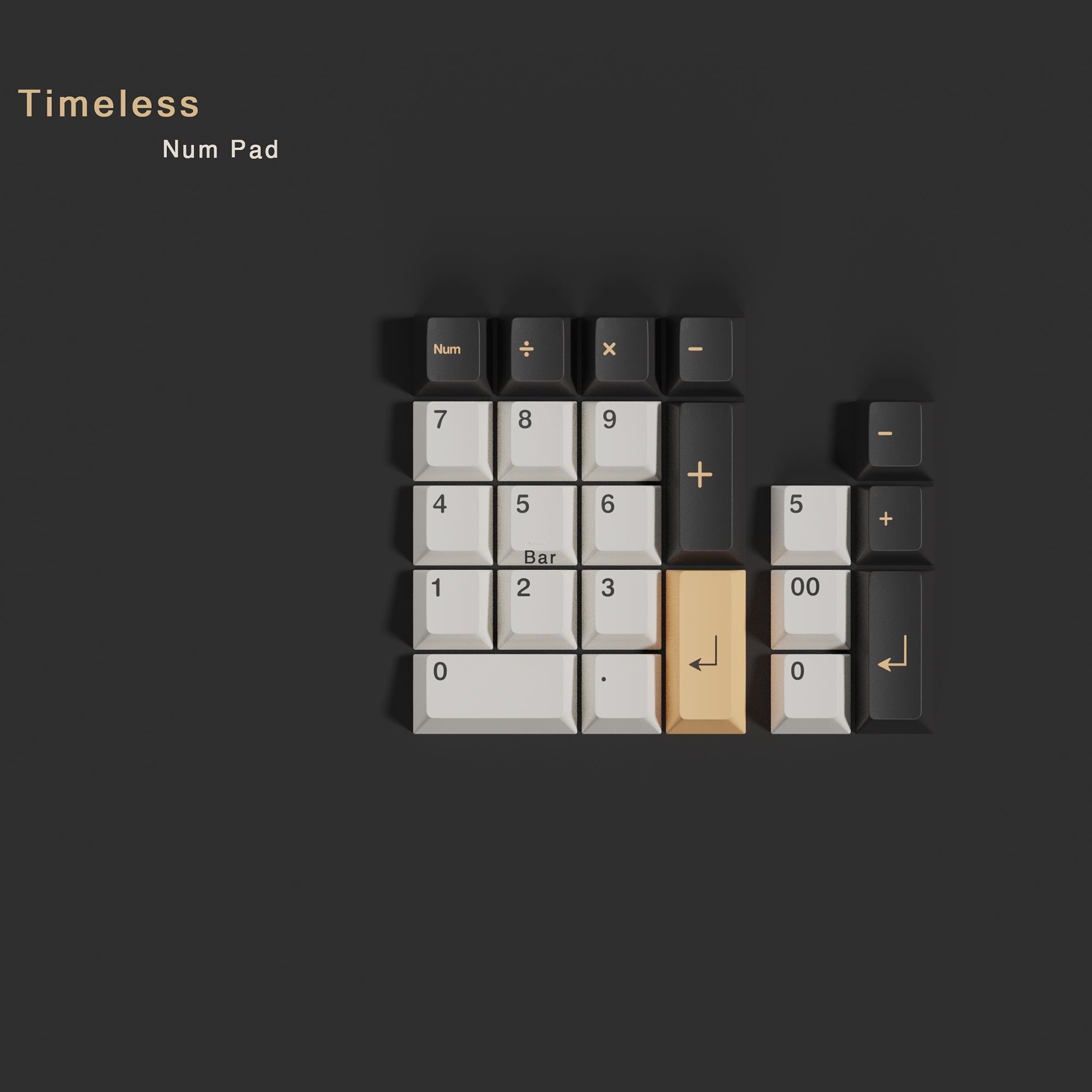 KBDfans Custom Keyboard ePBT Timeless