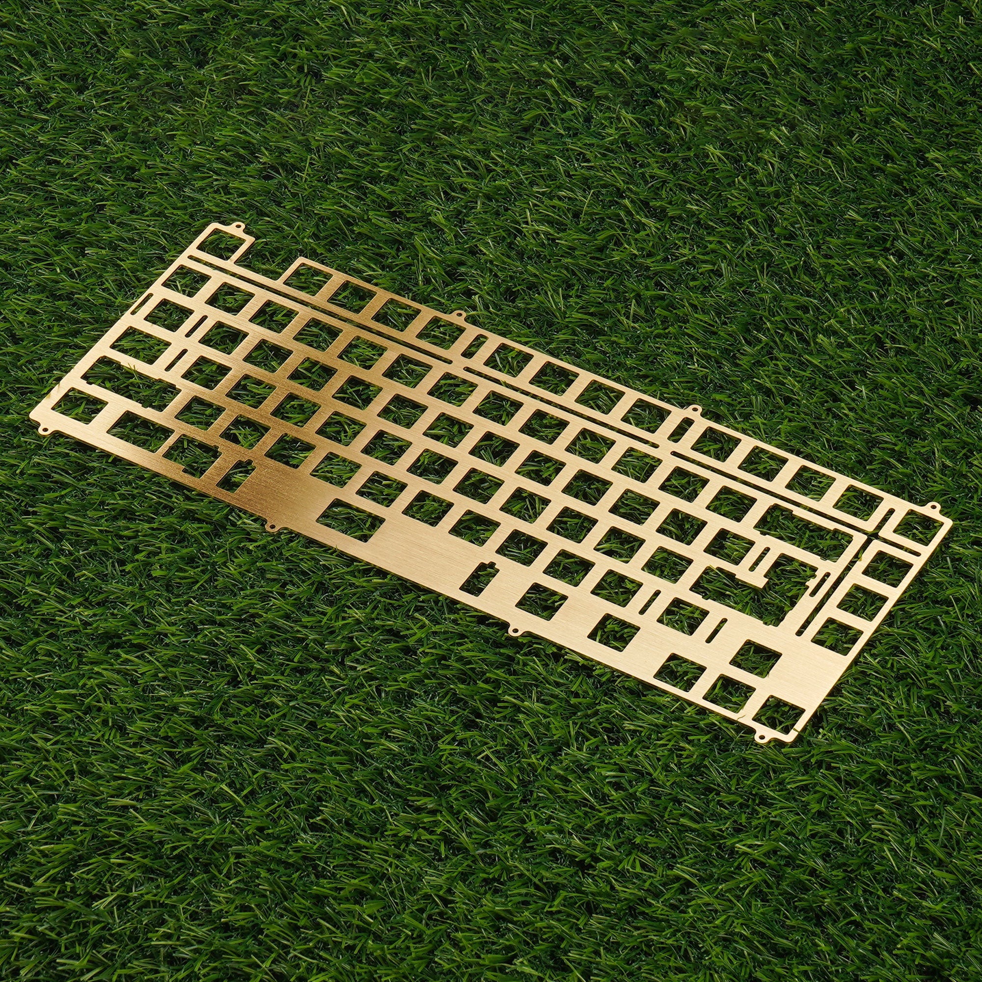 KBDfans Custom Keyboard Bella Brass Plate