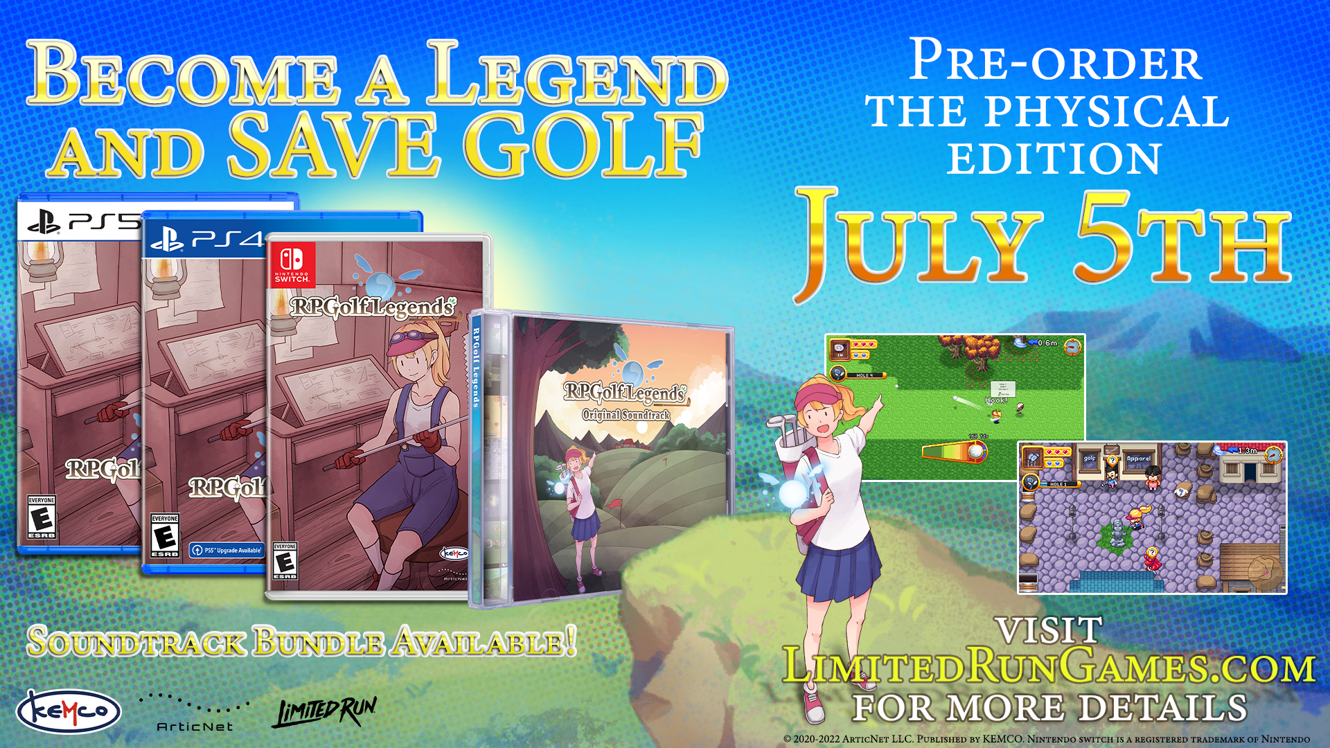 Limited Run Games RPGolf Legends (PS4)