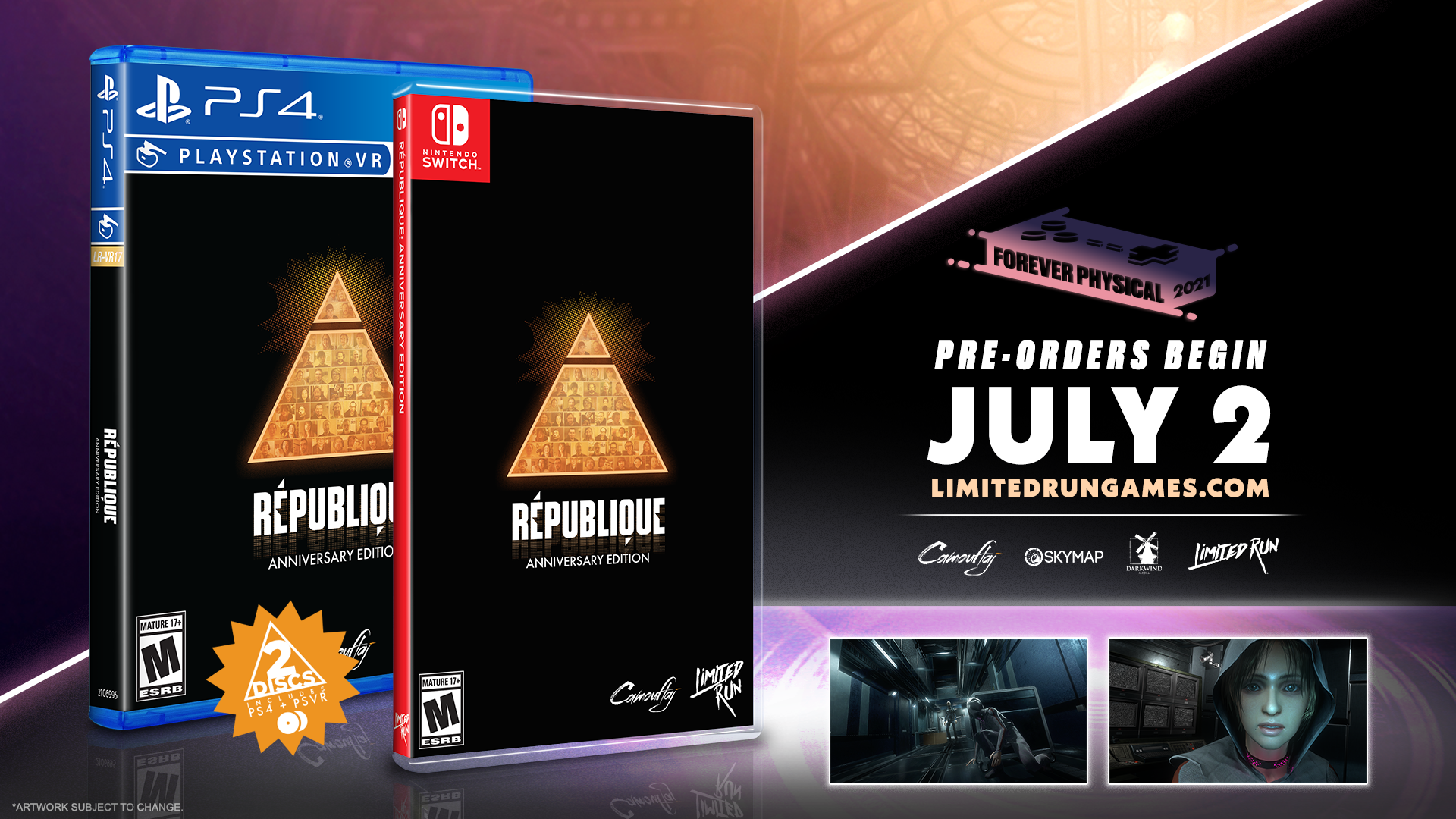 Limited Run Games Switch Limited Run #111: République: Anniversary Edition