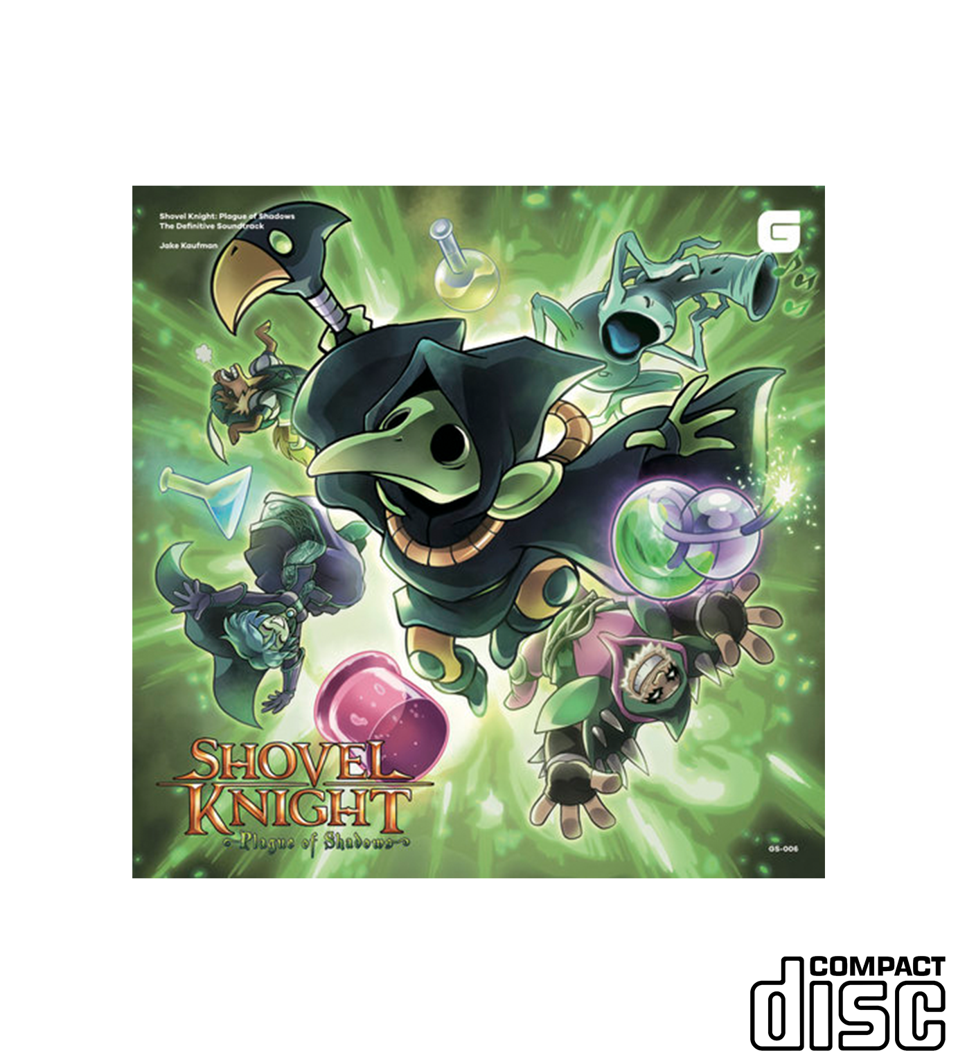 Limited Run Games Shovel Knight: Plague of Shadows The Definitive Soundtrack (CD or Vinyl)