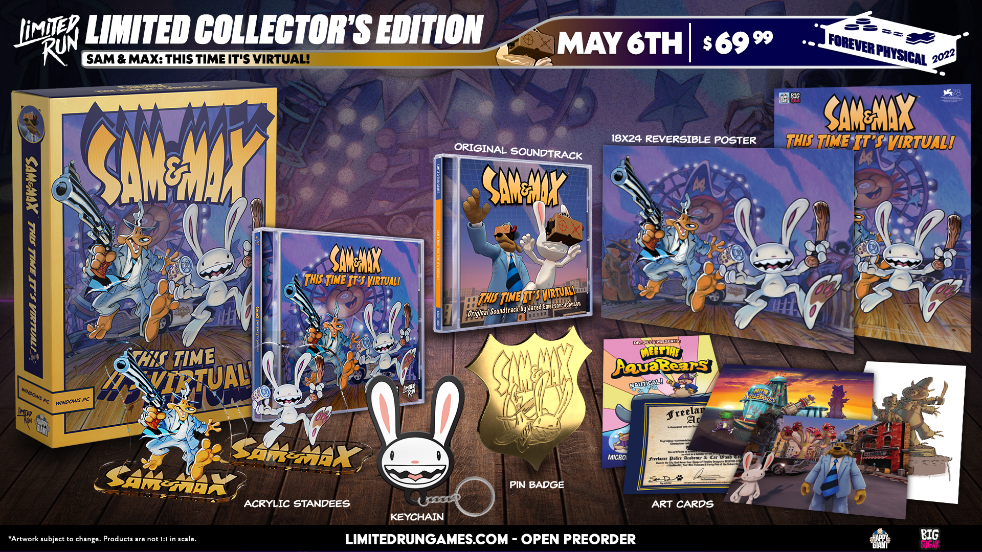 Limited Run Games Sam & Max: This Time It