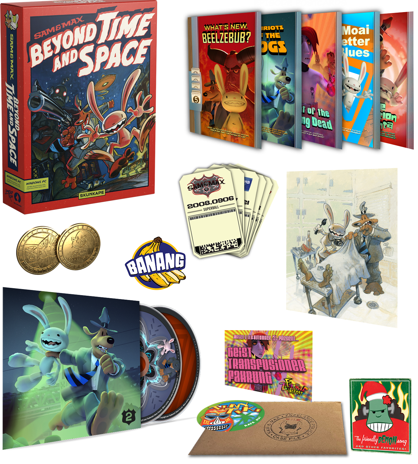 Limited Run Games Sam & Max: Beyond Time and Space Collector’s Edition (PC)