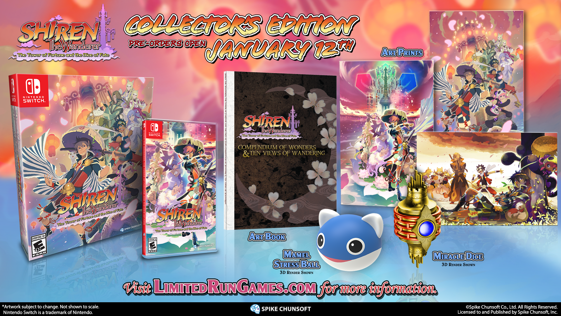 Limited Run Games Shiren The Wanderer Collector