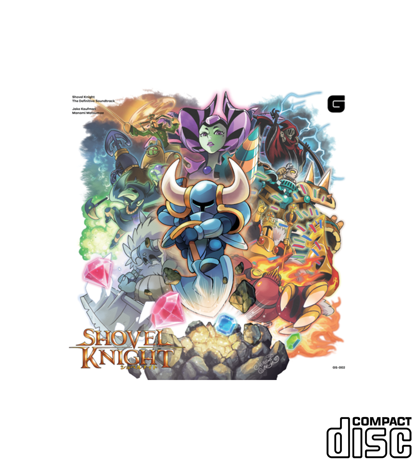 Limited Run Games Shovel Knight The Definitive Soundtrack (CD or Vinyl)