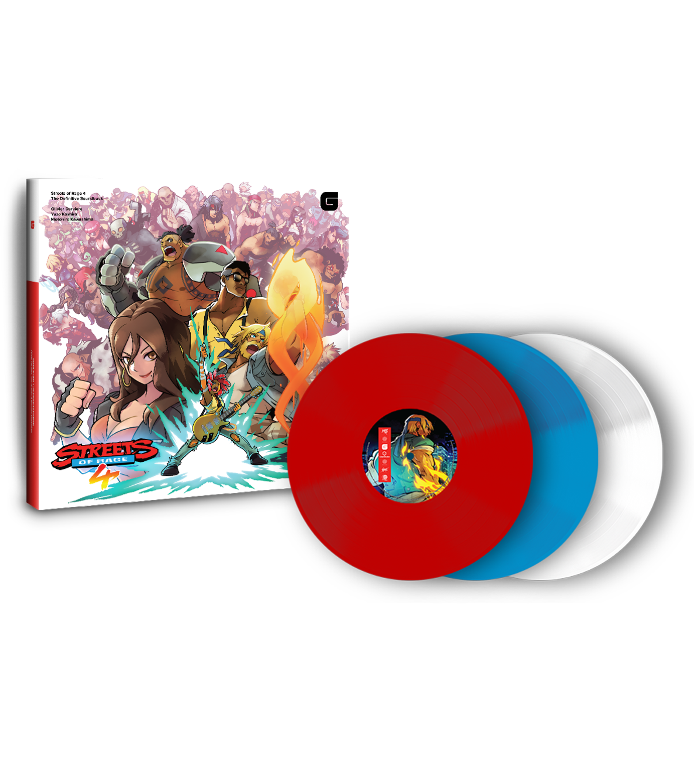 Limited Run Games Streets of Rage 4 - 3LP Signed Vinyl Soundtrack