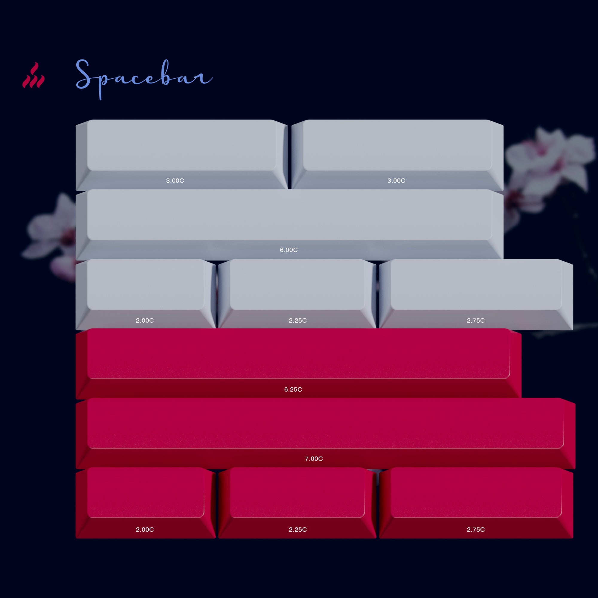 KBDfans Custom Keyboard PBTFans Soul Blossom