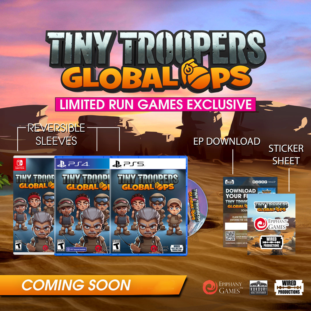 Limited Run Games Tiny Troopers: Global Ops (Switch)