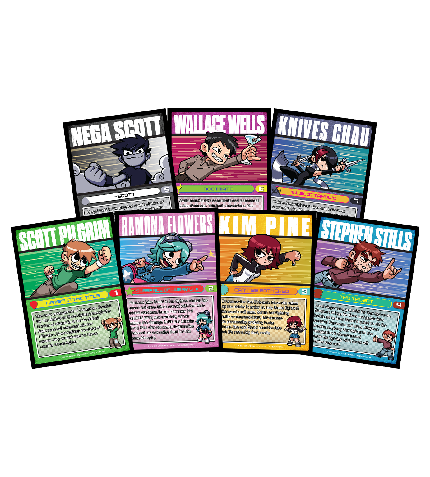 Limited Run Games Scott Pilgrim Vs. The World: The Game Limited Run Games Trading Card Pack