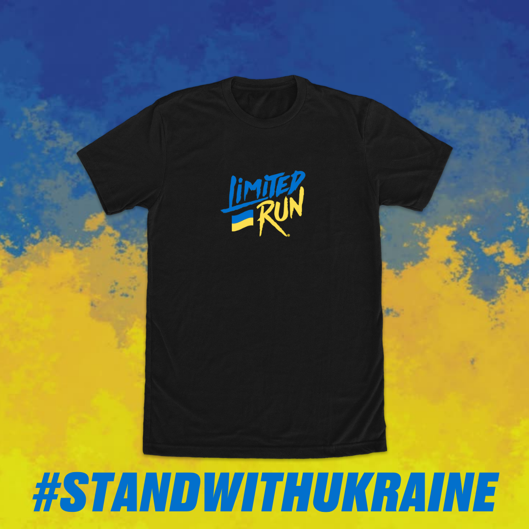 Limited Run Games Limited Run Games Stands with Ukraine T-Shirt