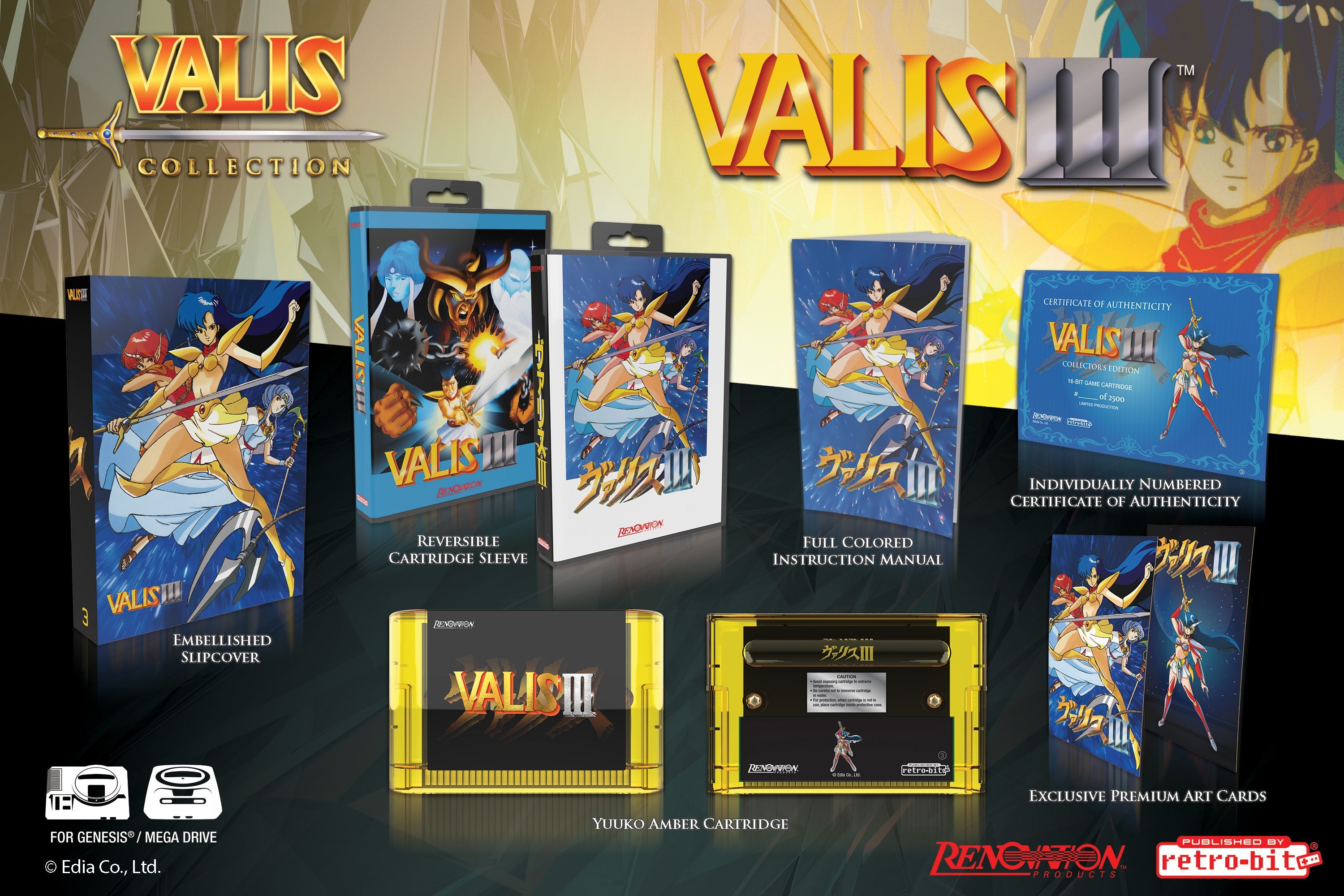 Limited Run Games Valis III Collector’s Edition (Genesis)