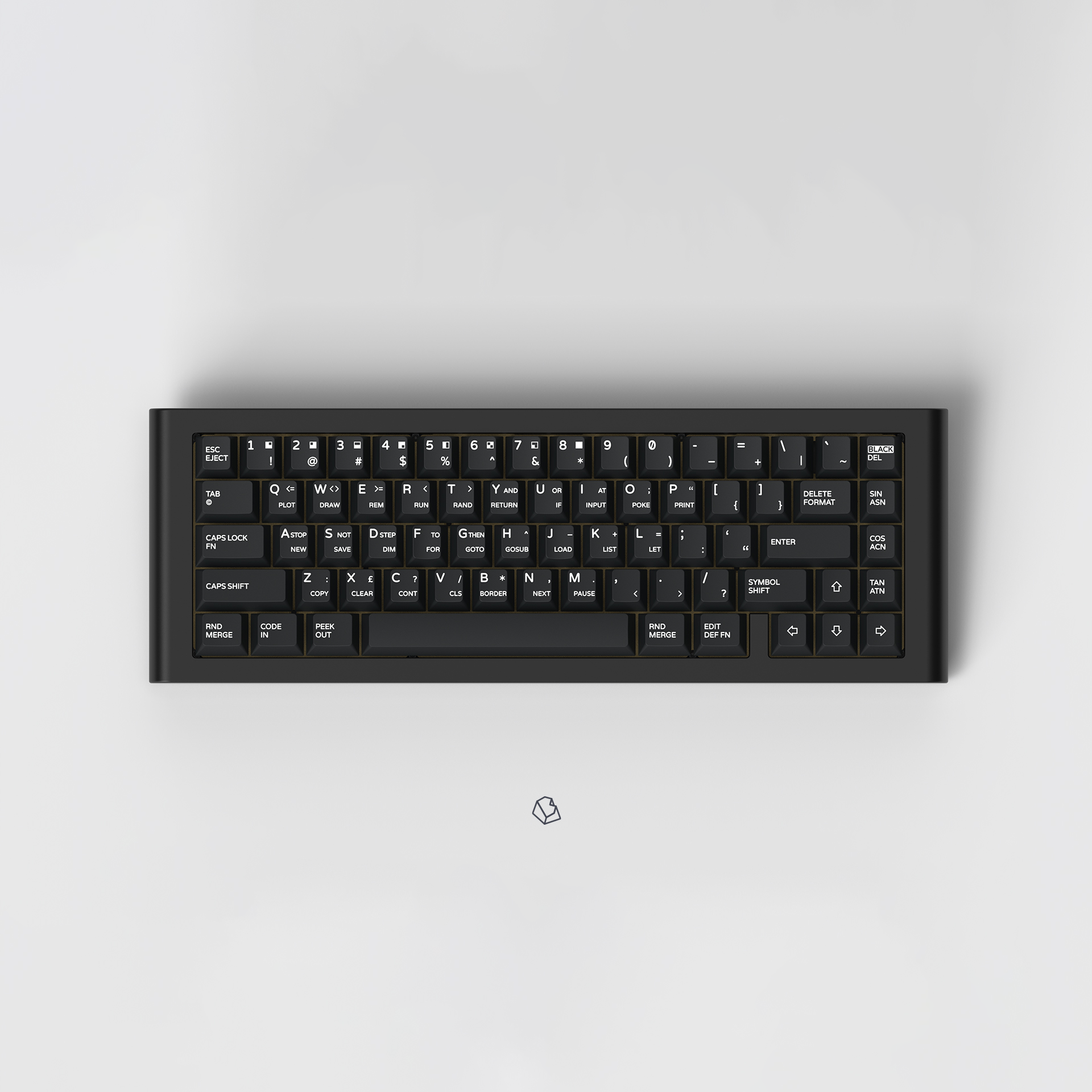 KBDfans Custom Keyboard [Restock] EPBT x BIIP Wraith Dark Keycaps Set