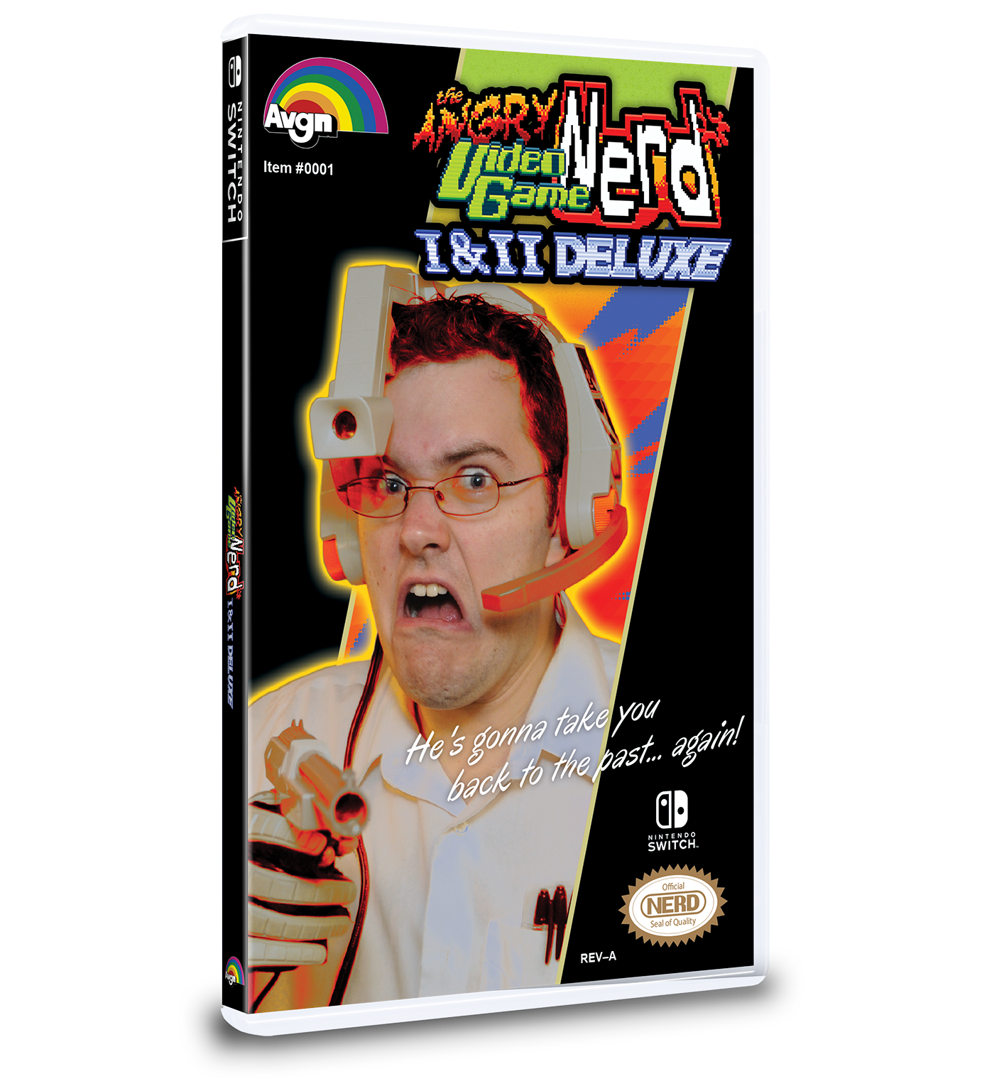 Limited Run Games Angry Video Game Nerd 1 & 2 Deluxe (Switch)