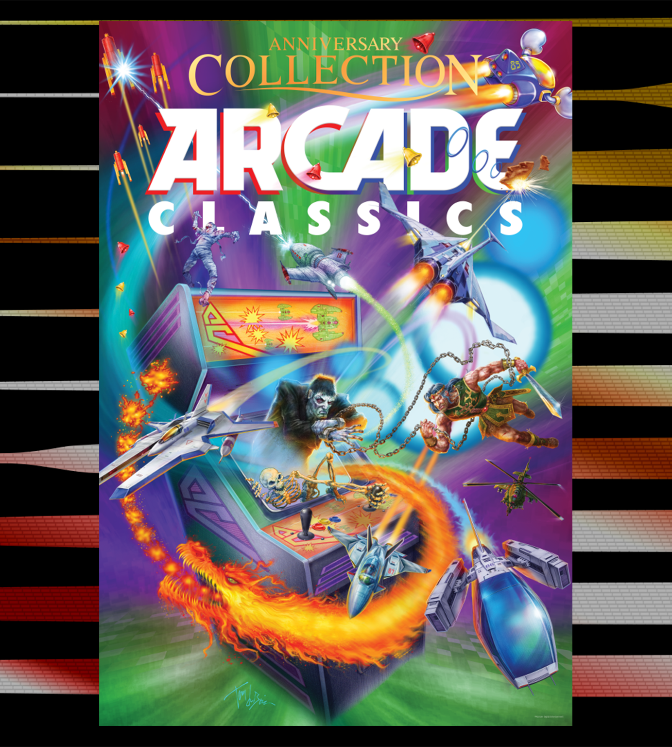 Limited Run Games Arcade Classics Anniversary Collection Poster