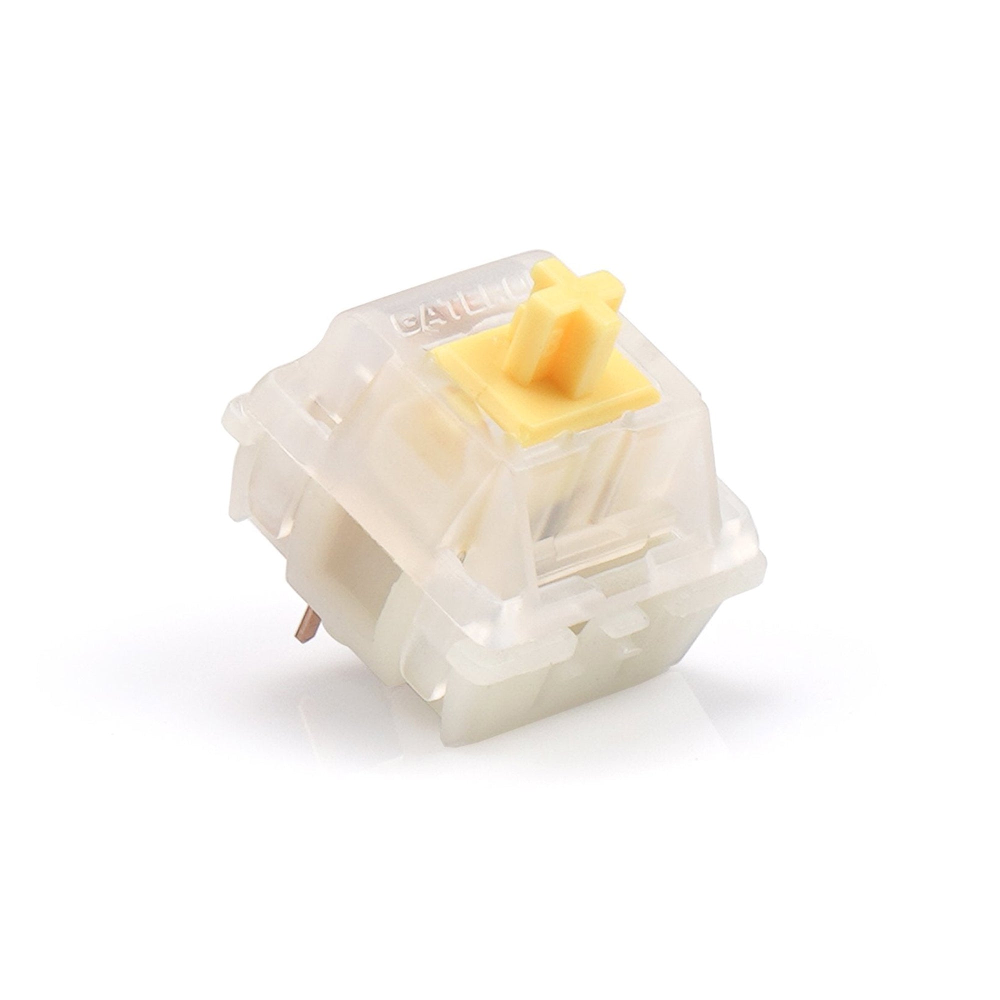 KBDfans Custom Keyboard Gateron Caps Milky Yellow Linear Switches