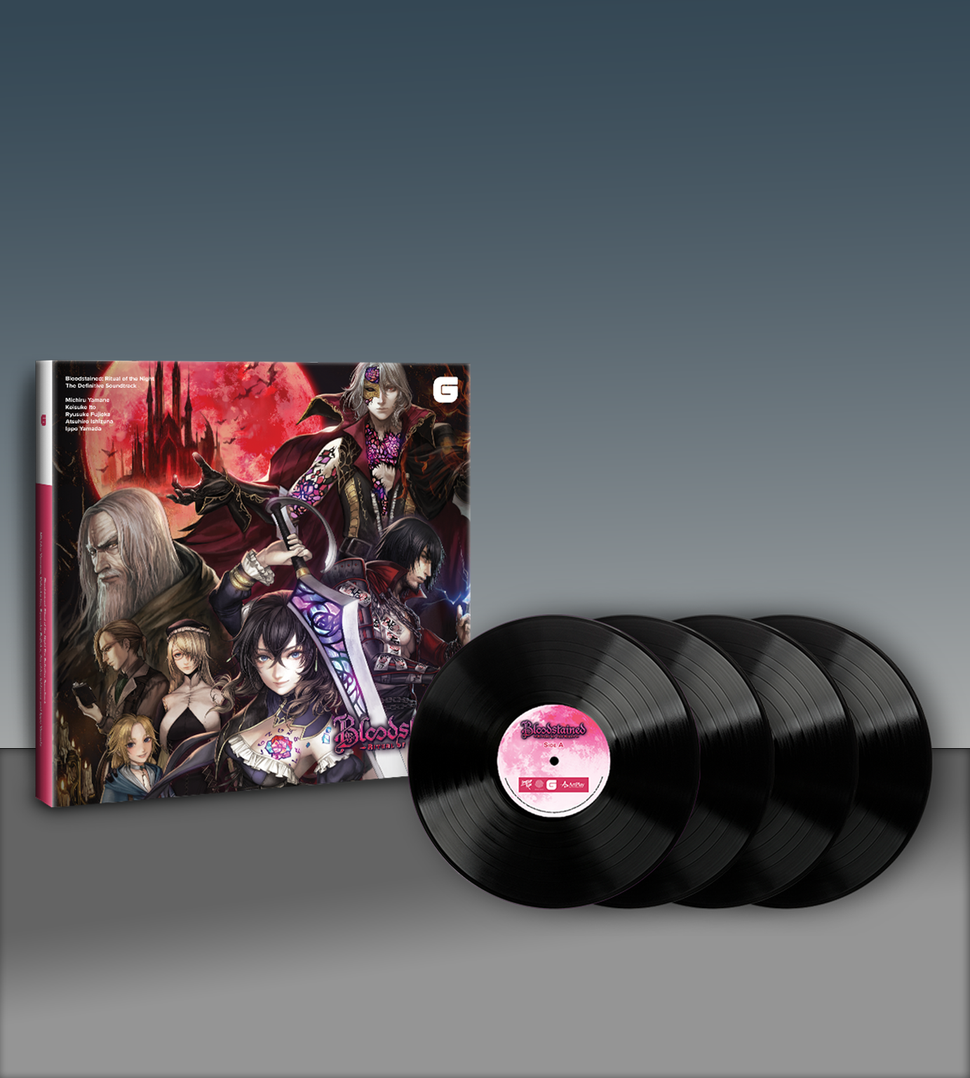 Limited Run Games Bloodstained: Ritual Of The Night - 4LP Vinyl Soundtrack