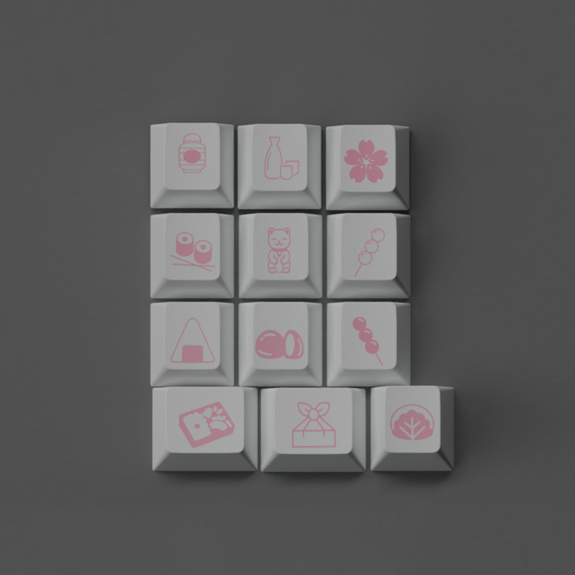 KBDfans Custom Keyboard ePBT Mochi Keycaps