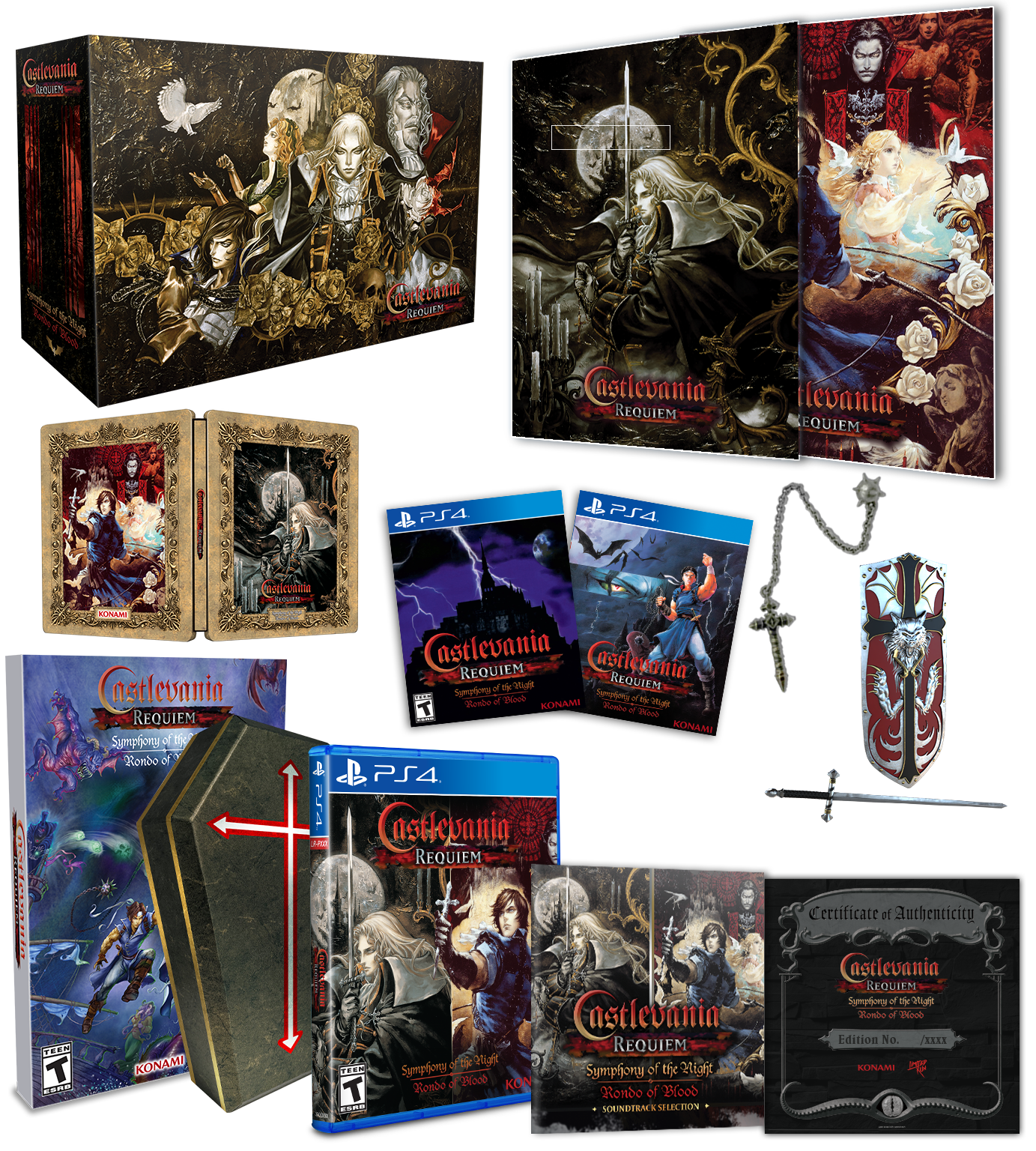 Limited Run Games Limited Run #443: Castlevania Requiem Ultimate Edition (PS4)