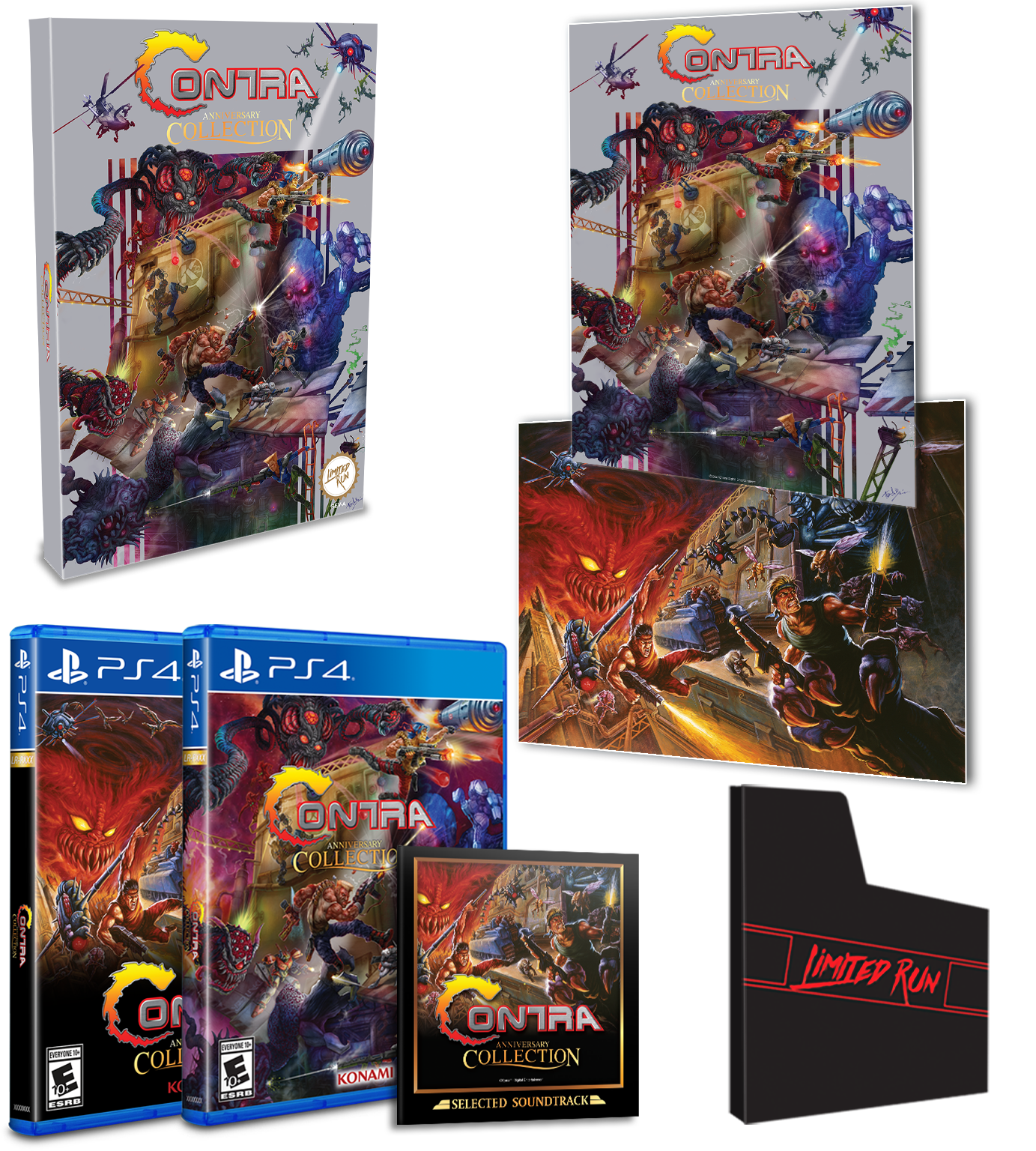 Limited Run Games Limited Run #446: Contra Anniversary Collection Classic Edition (PS4)