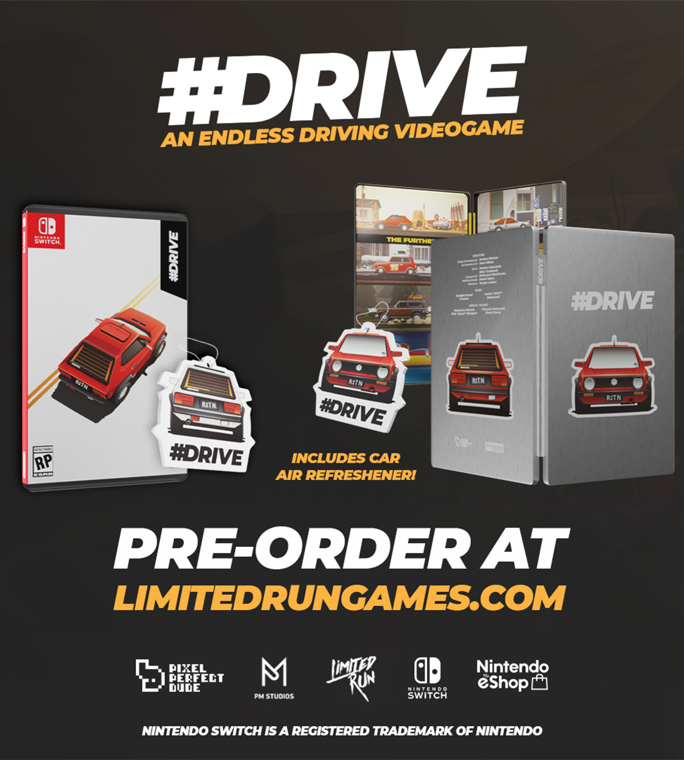 Limited Run Games DRIVE Steelbook Edition (Switch)