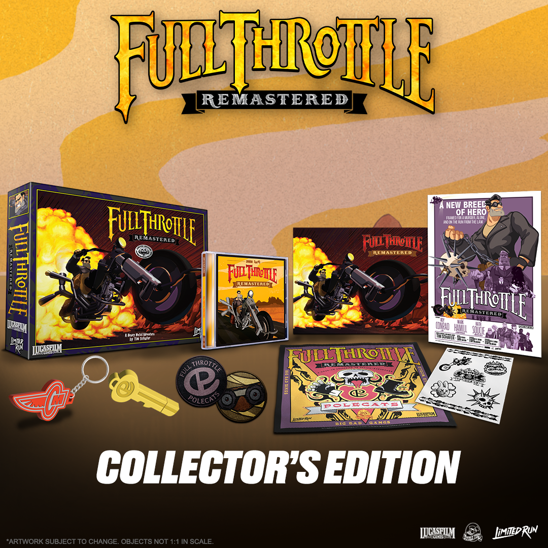 Limited Run Games Full Throttle Remastered Collector