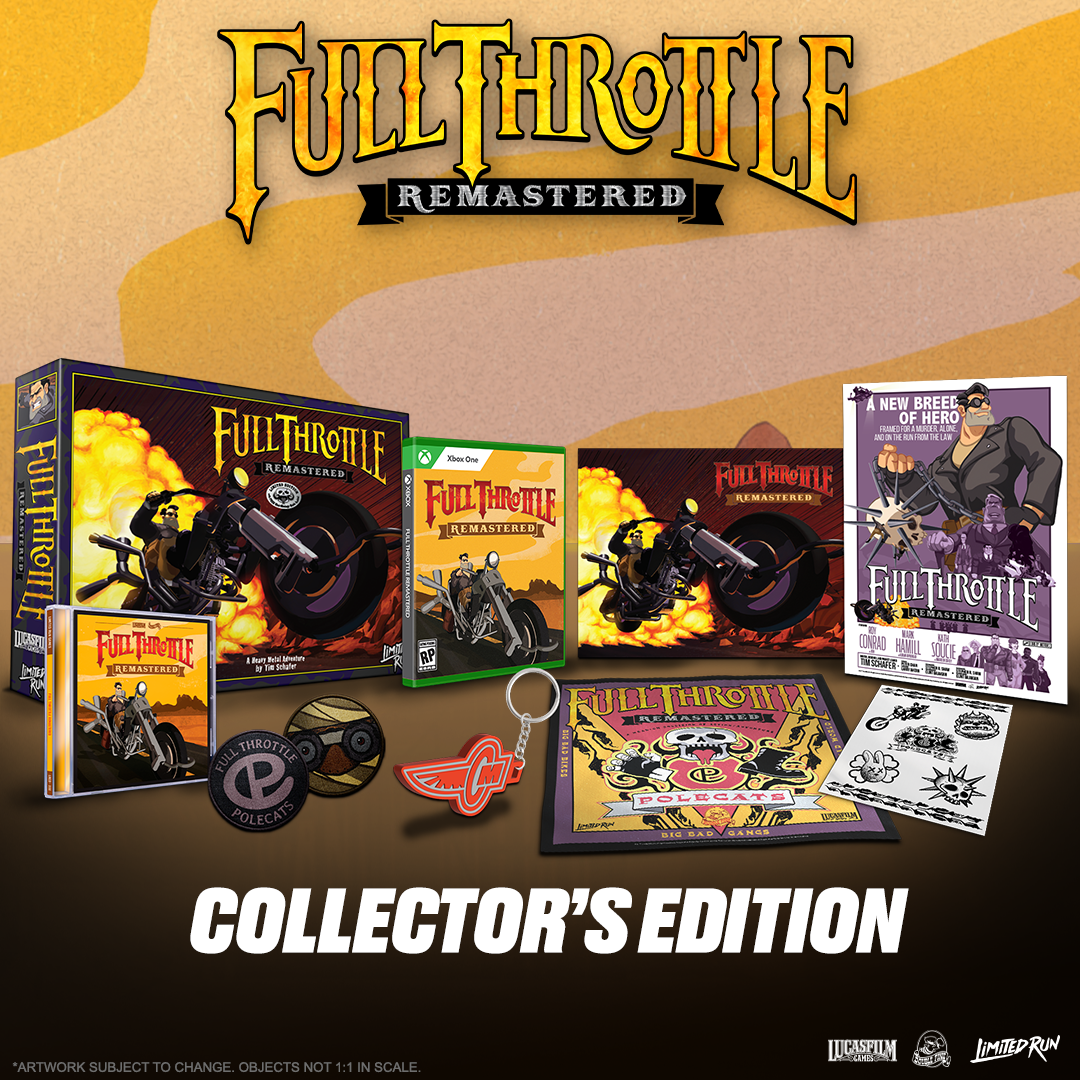 Limited Run Games Xbox Limited Run #4: Full Throttle Remastered Collector