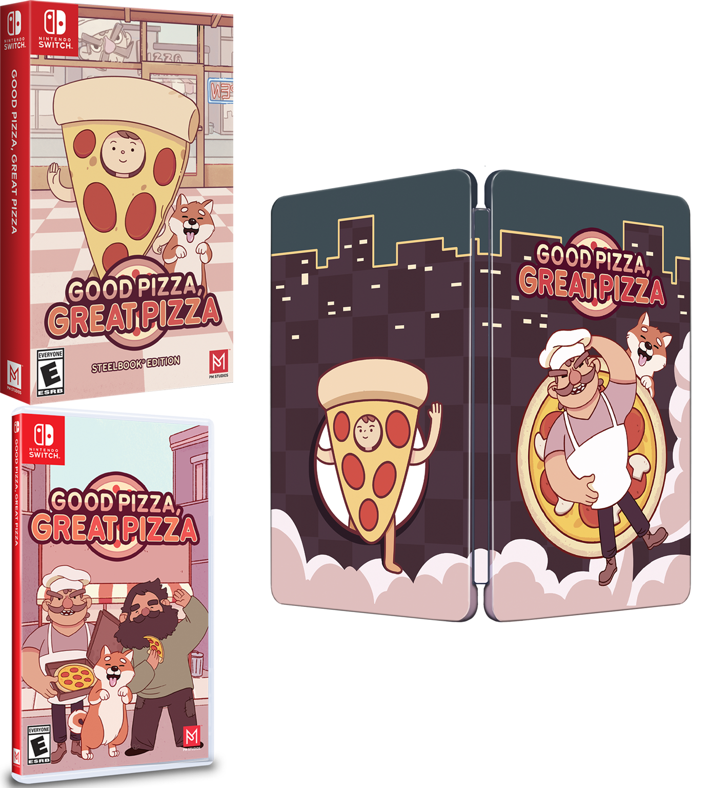 Limited Run Games Good Pizza, Great Pizza SteelBook Edition (Switch)