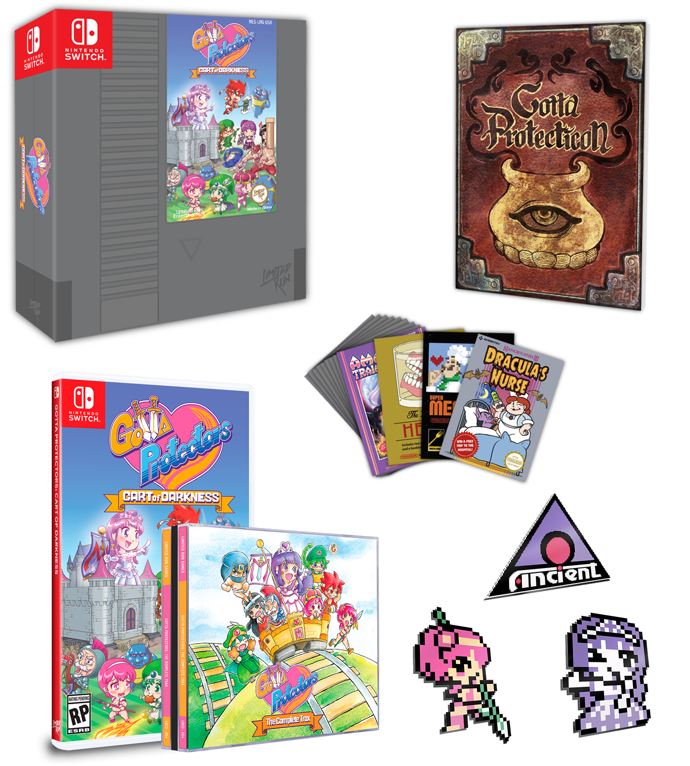 Limited Run Games Switch Limited Run #144: Gotta Protectors Cart of Darkness Collector