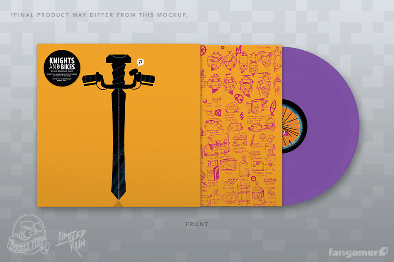 Limited Run Games Knights and Bikes - Vinyl Soundtrack