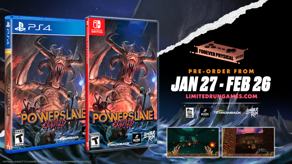 Limited Run Games Switch Limited Run #174: PowerSlave Exhumed