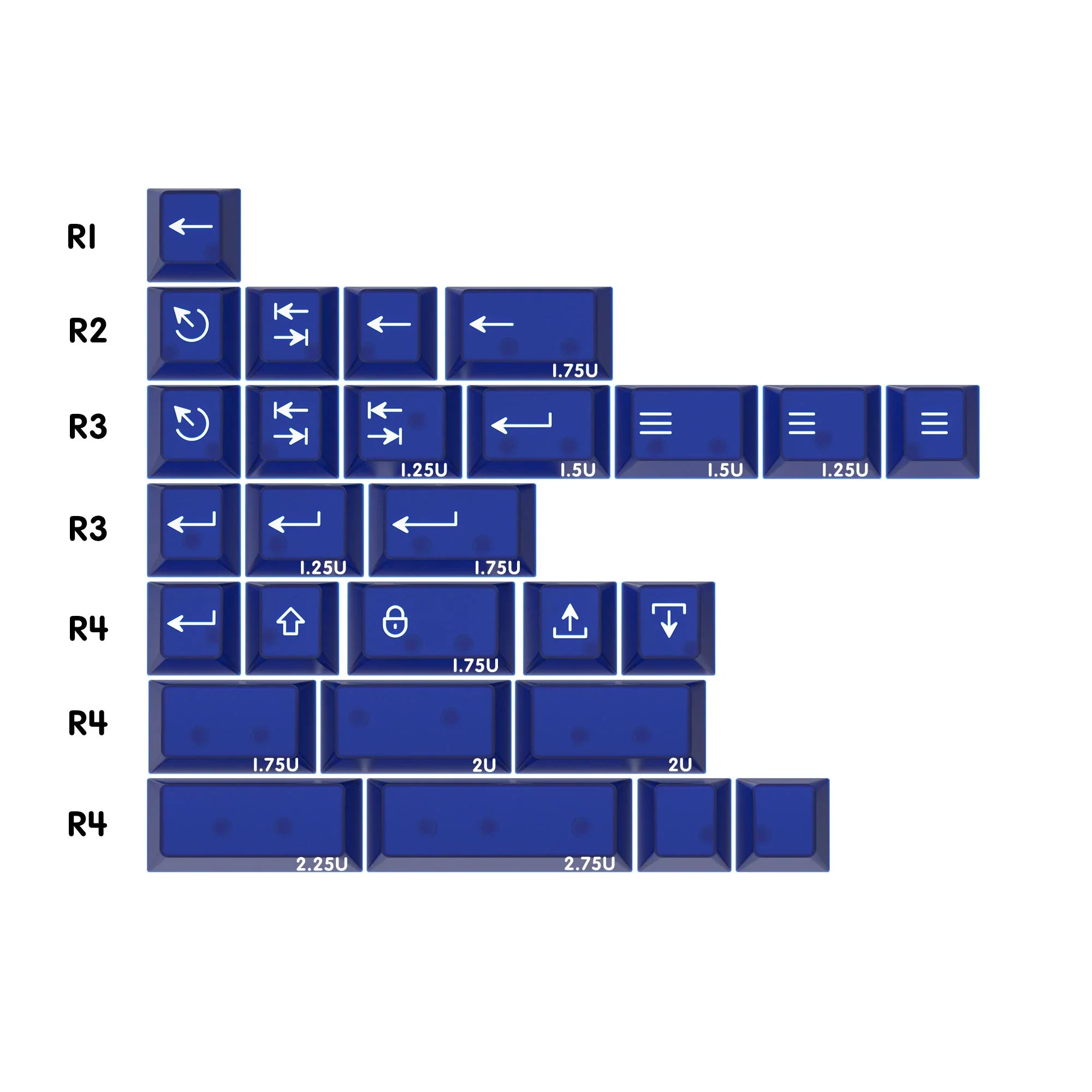 KBDfans Custom Keyboard PBTfans 40s Kit Collection