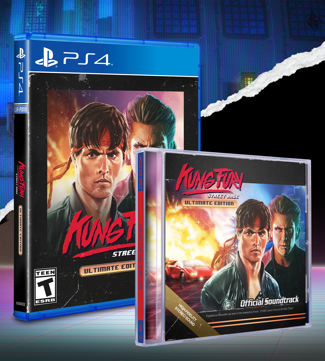 Limited Run Games Limited Run #503: Kung Fury: Street Rage - Ultimate Edition (PS4)